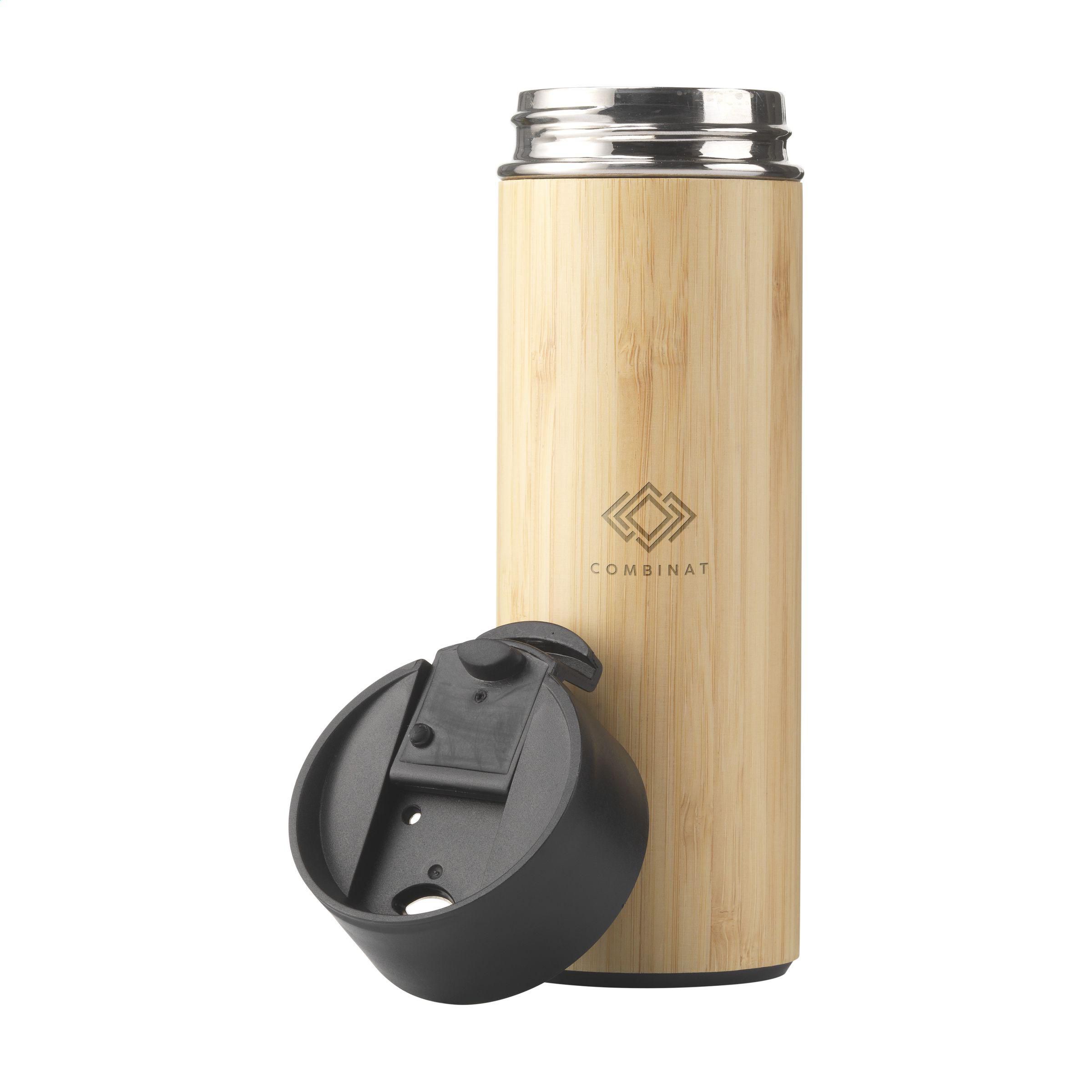 Vue 5 de Sakura 360 ml thermos en bambou