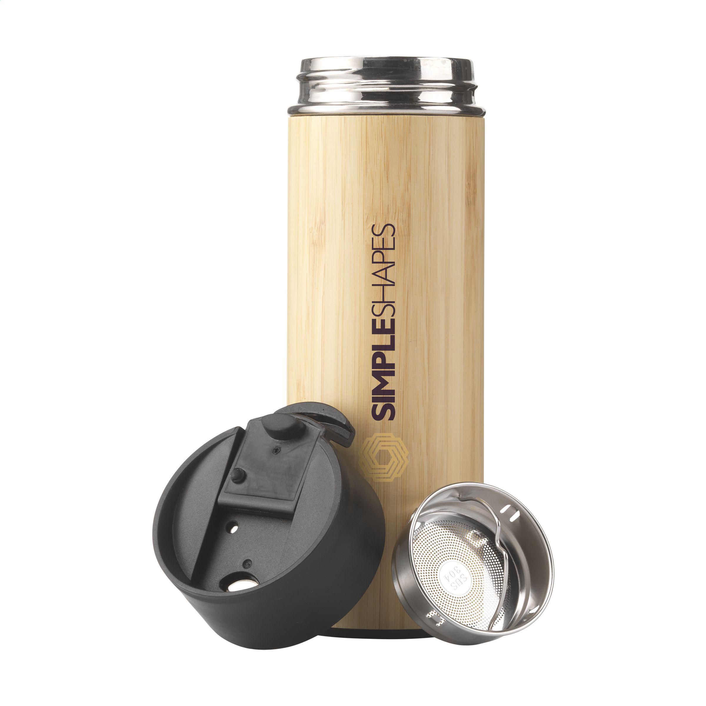 Vue 6 de Sakura 360 ml thermos en bambou