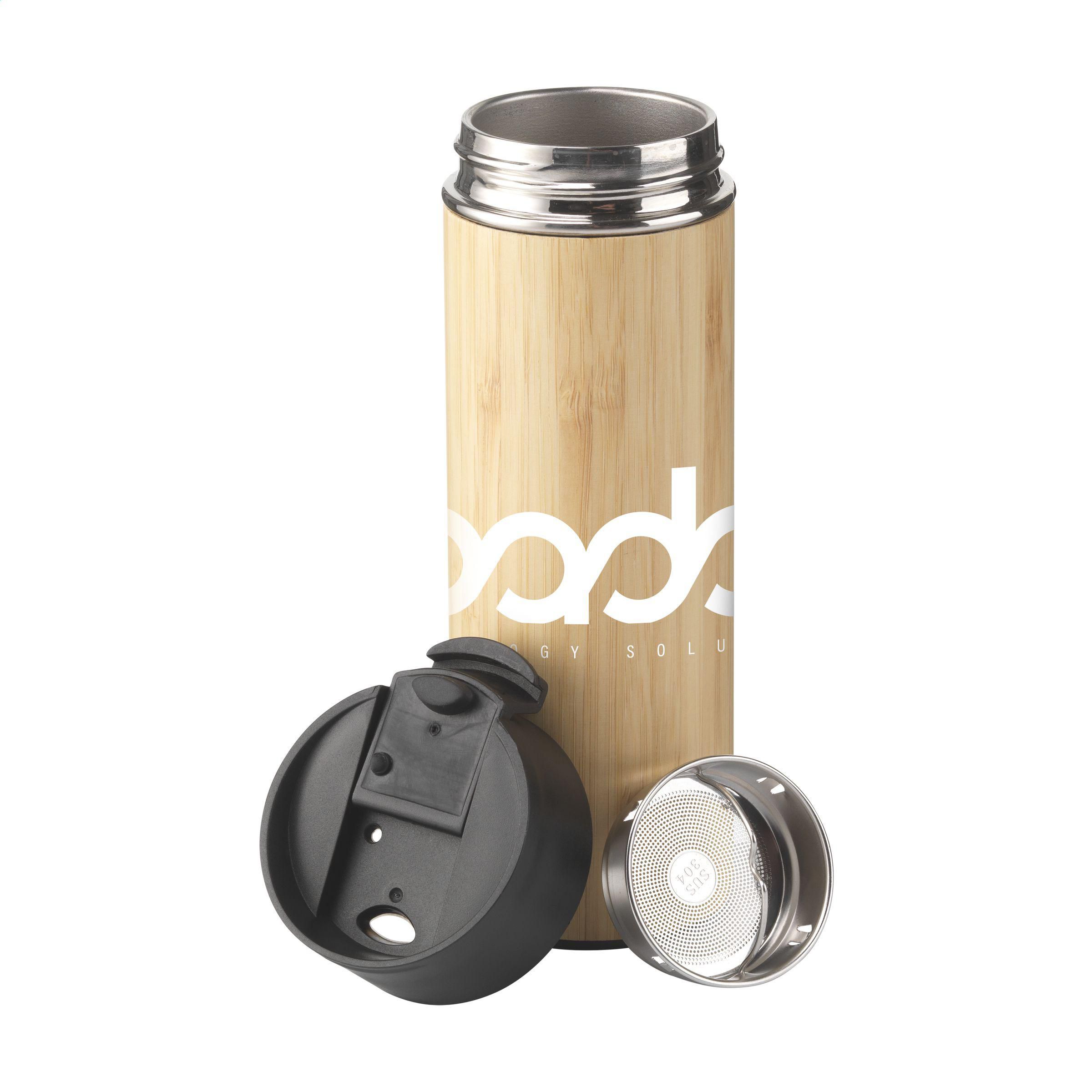 Vue 7 de Sakura 360 ml thermos en bambou