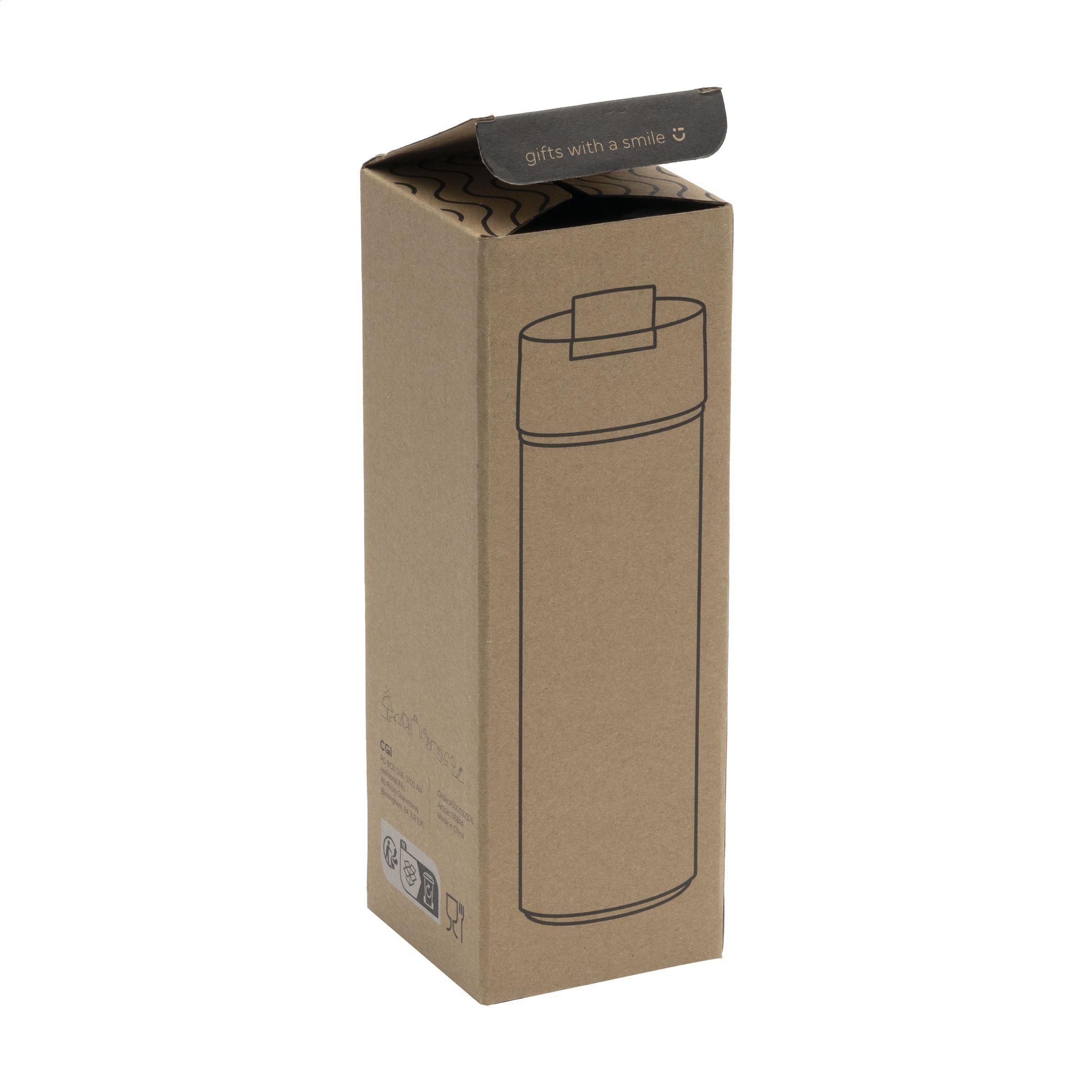 Vue 9 de Sakura 360 ml thermos en bambou