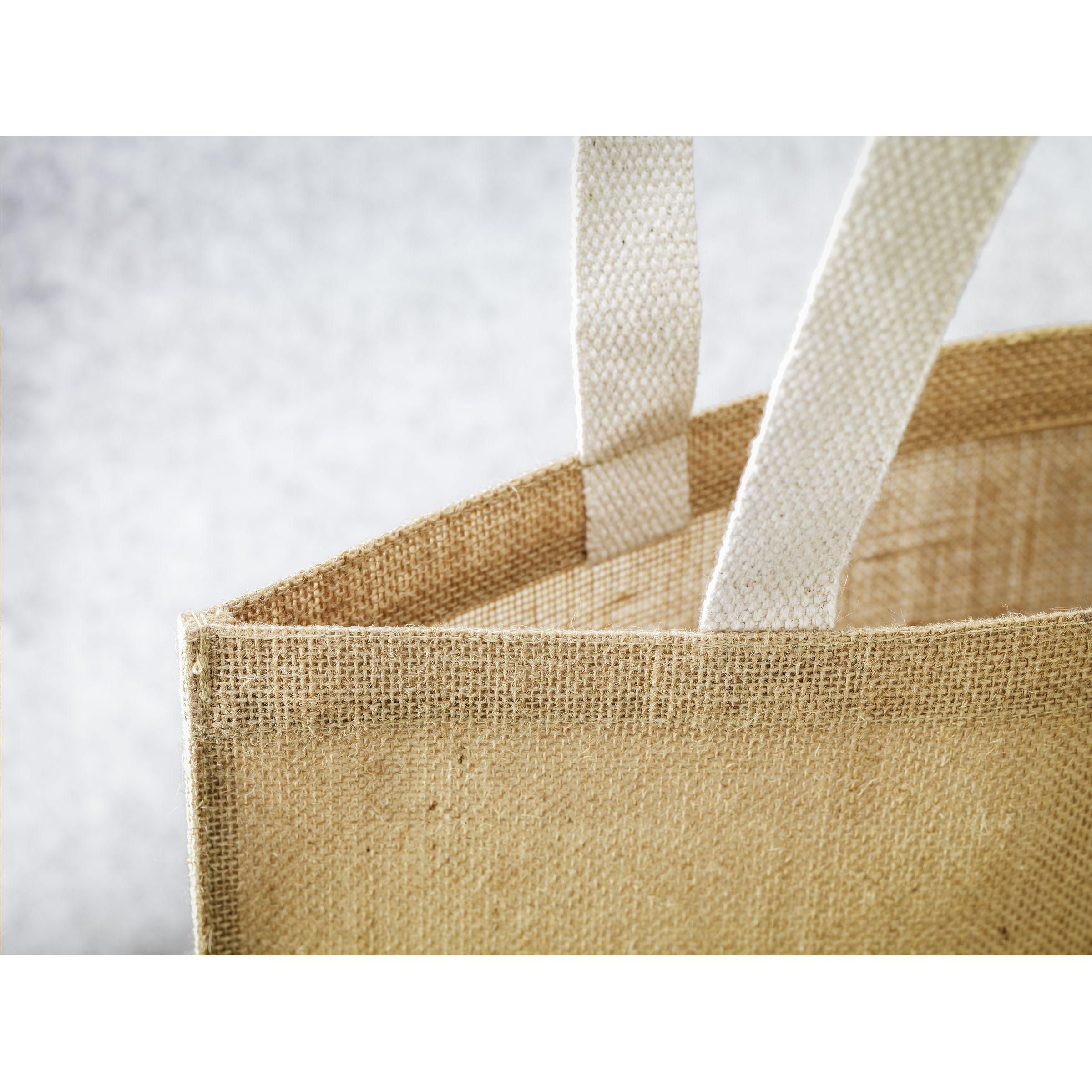 Vue 6 de Madrid Jute Shopper (320 g/m²) sac shopping