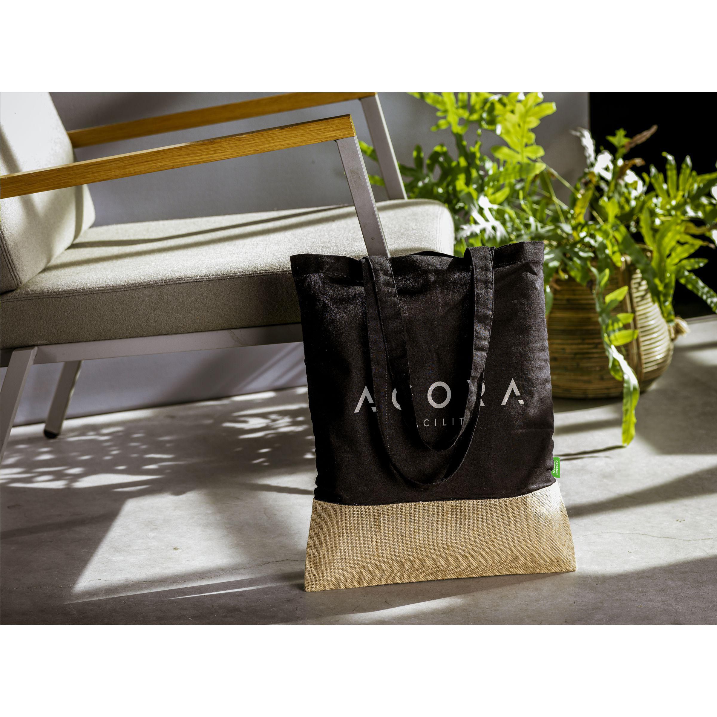 Vue 5 de Combi Organic Shopper (160 g/m²) sac shopping
