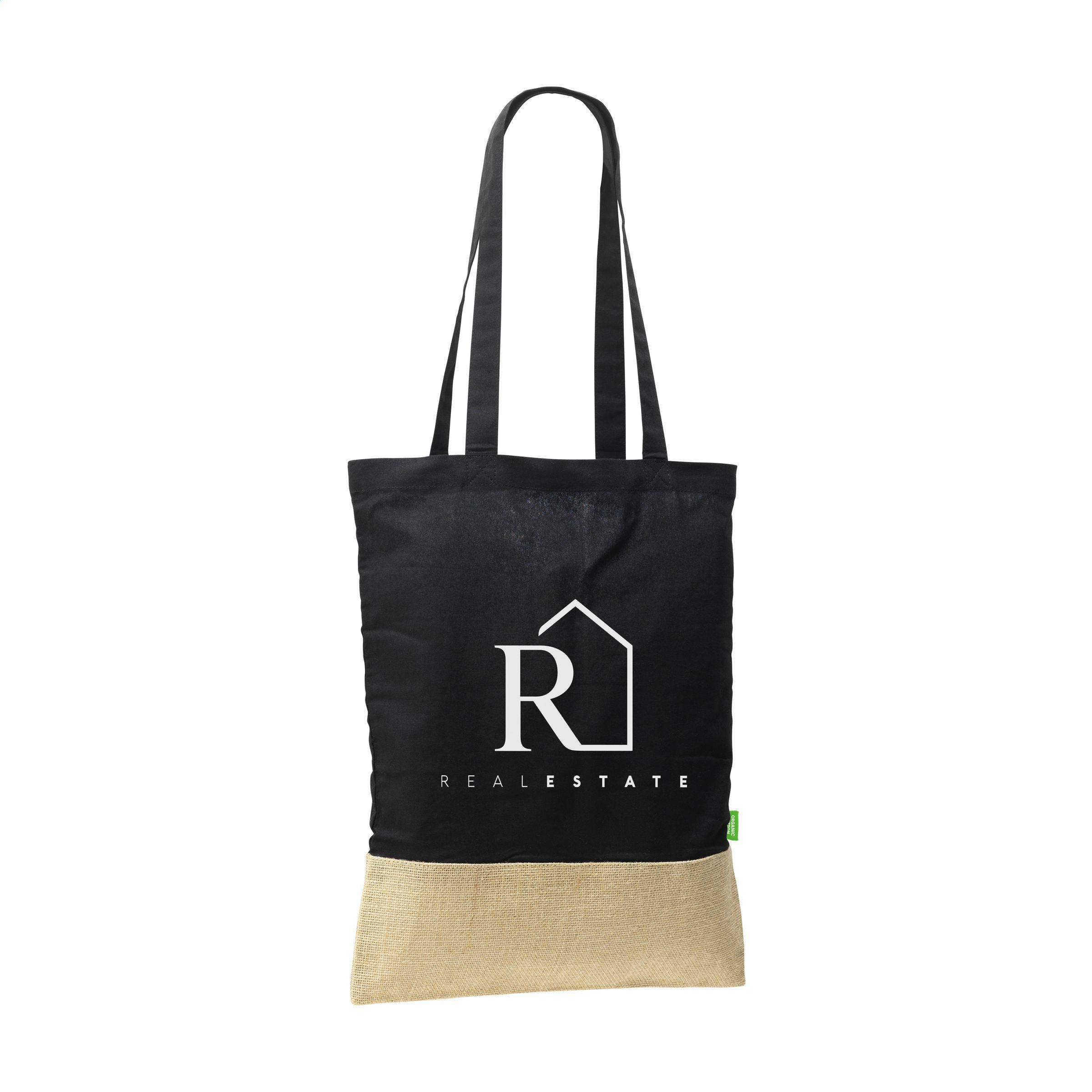 Vue 2 de Combi Organic Shopper (160 g/m²) sac shopping