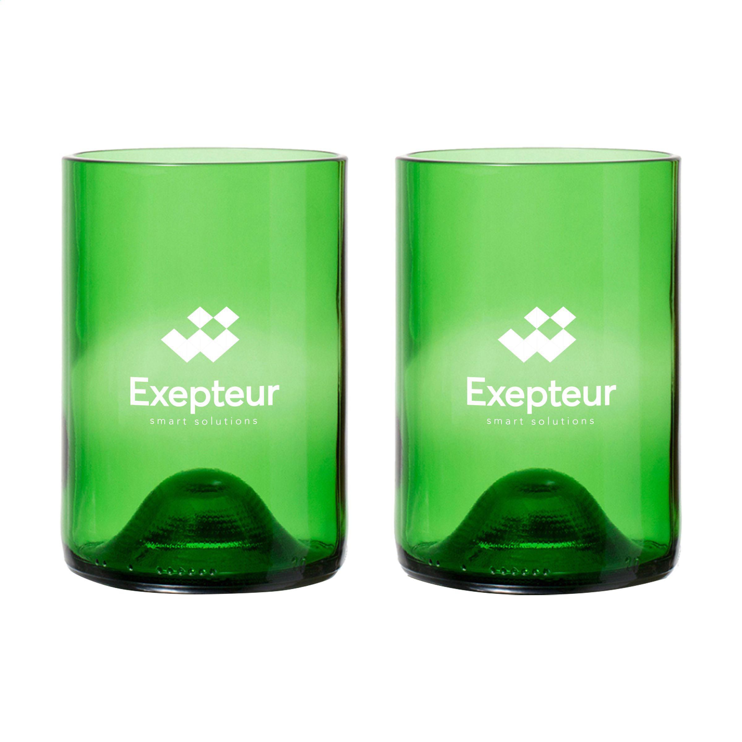 Vue 3 de Rebottled® Tumbler 2-pack verres