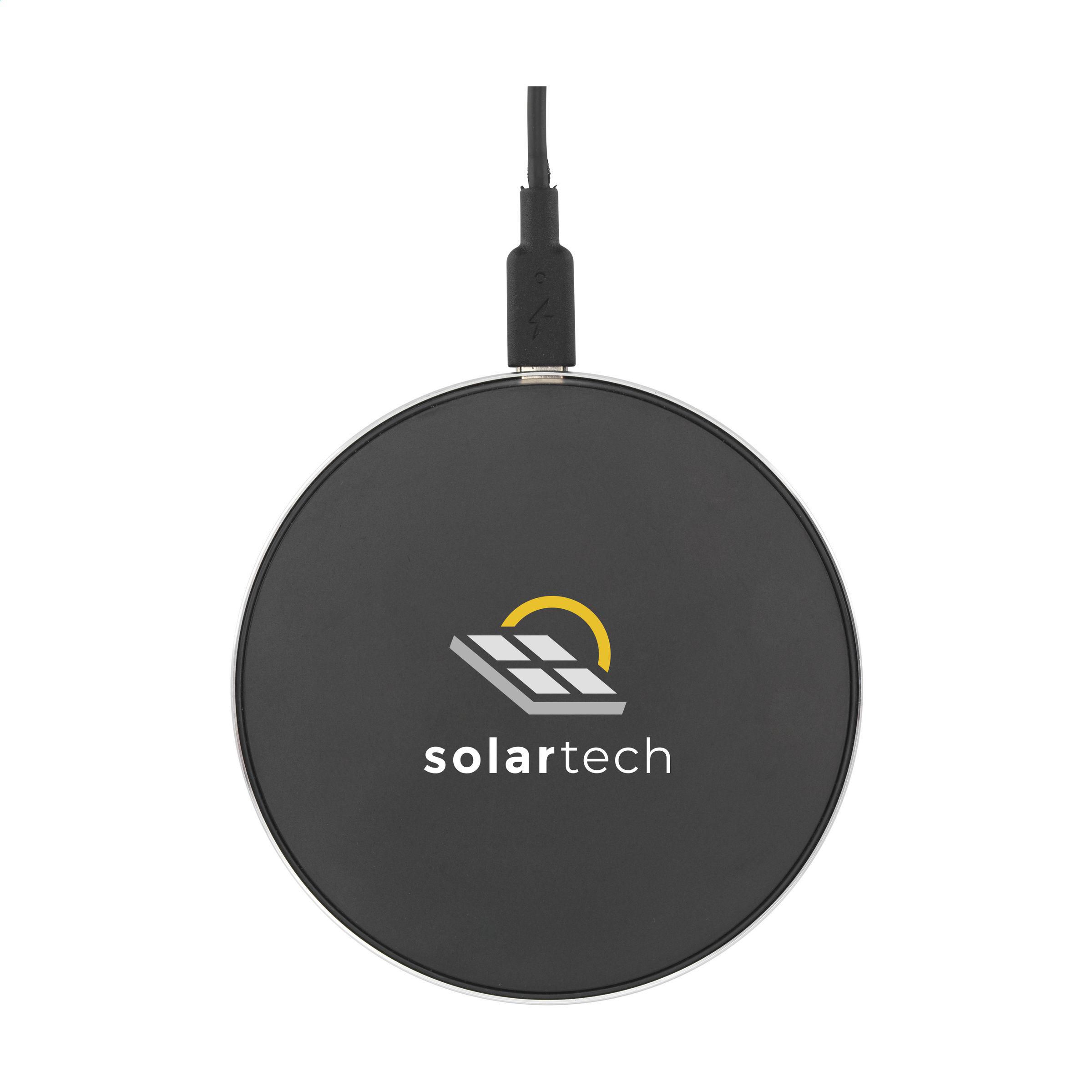 Vue 5 de Tecco GRS Recycled Alu 15W Wireless Charger