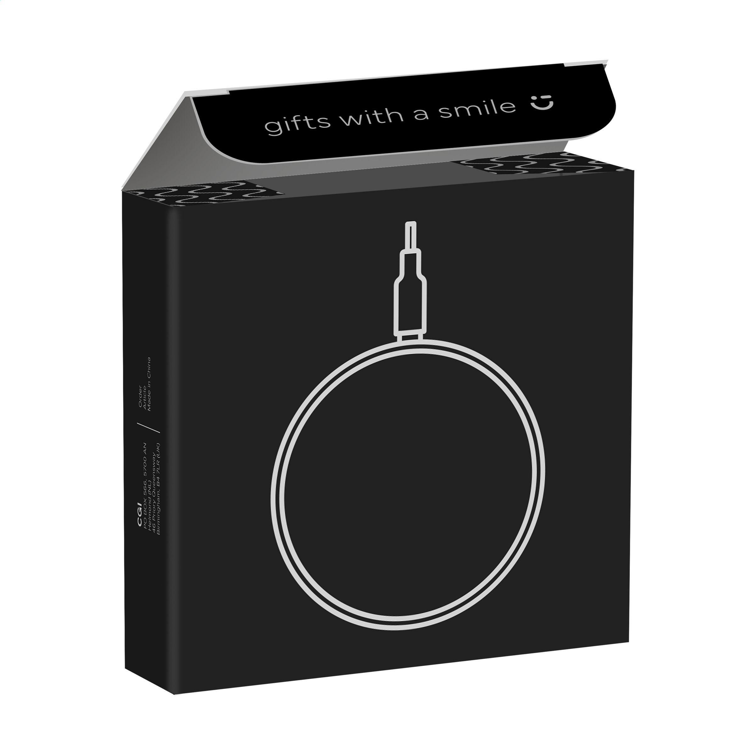 Vue 7 de Tecco GRS Recycled Alu 15W Wireless Charger