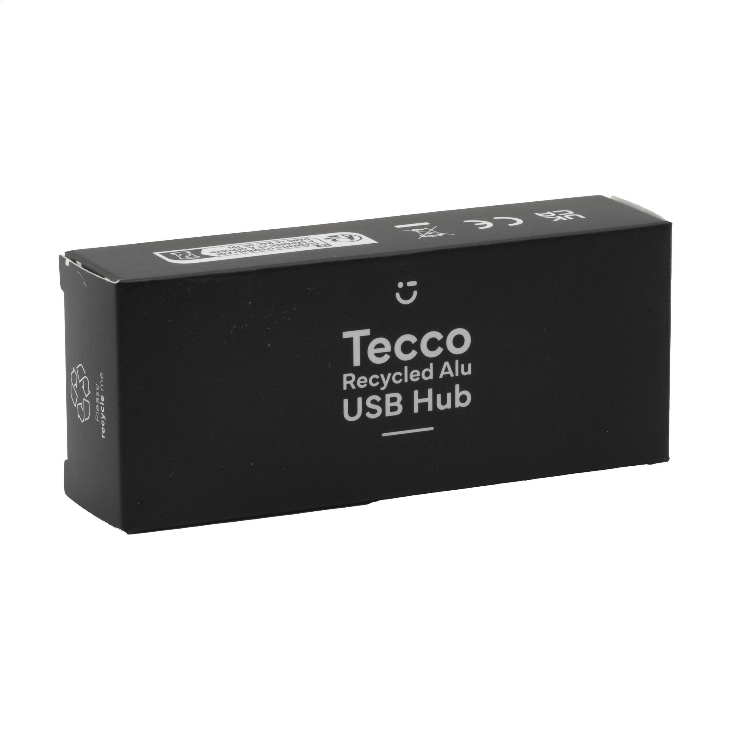 Vue 7 de Tecco GRS Recycled Alu USB Hub