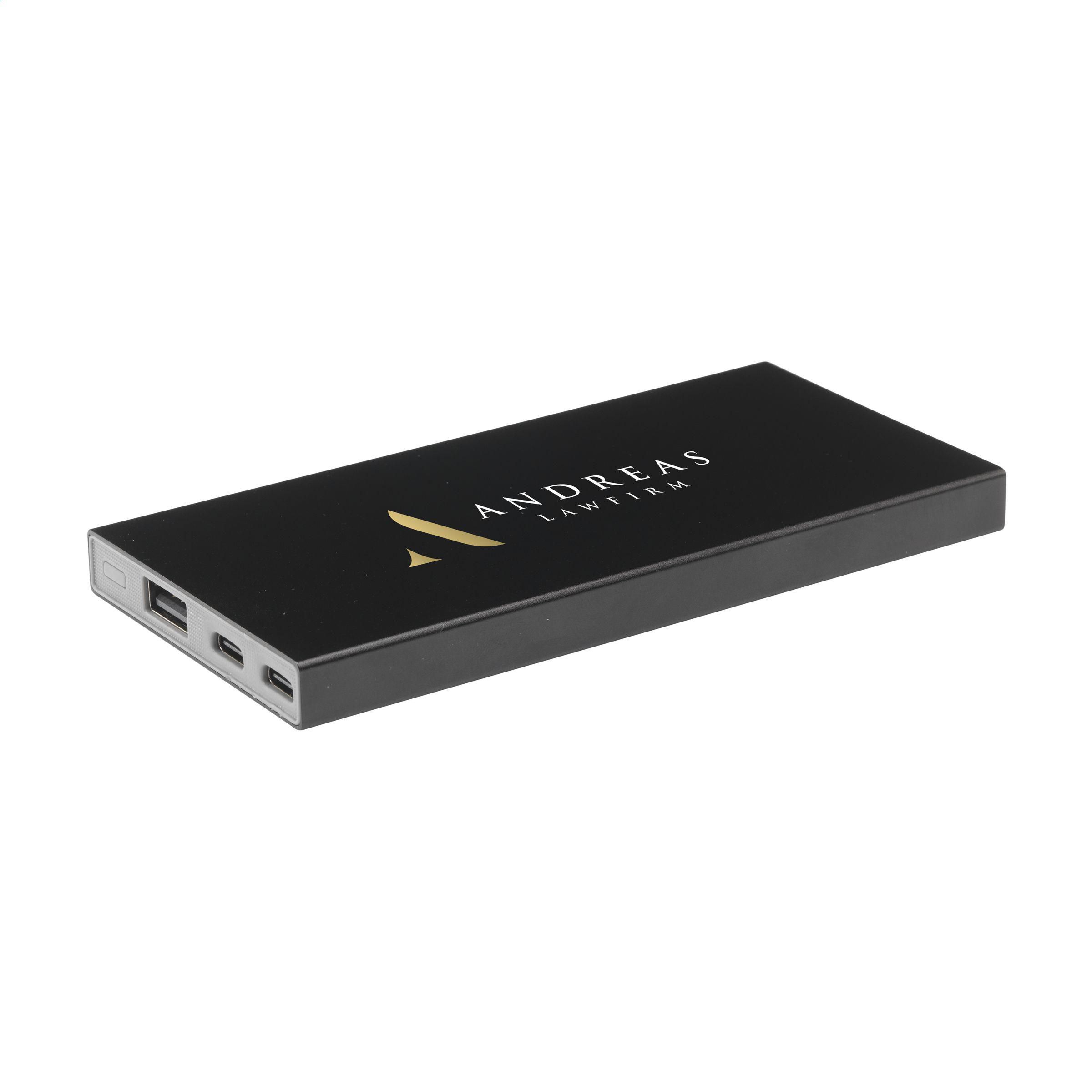 Vue 7 de Tecco GRS Recycled Alu Powerbank 5000 chargeur externe