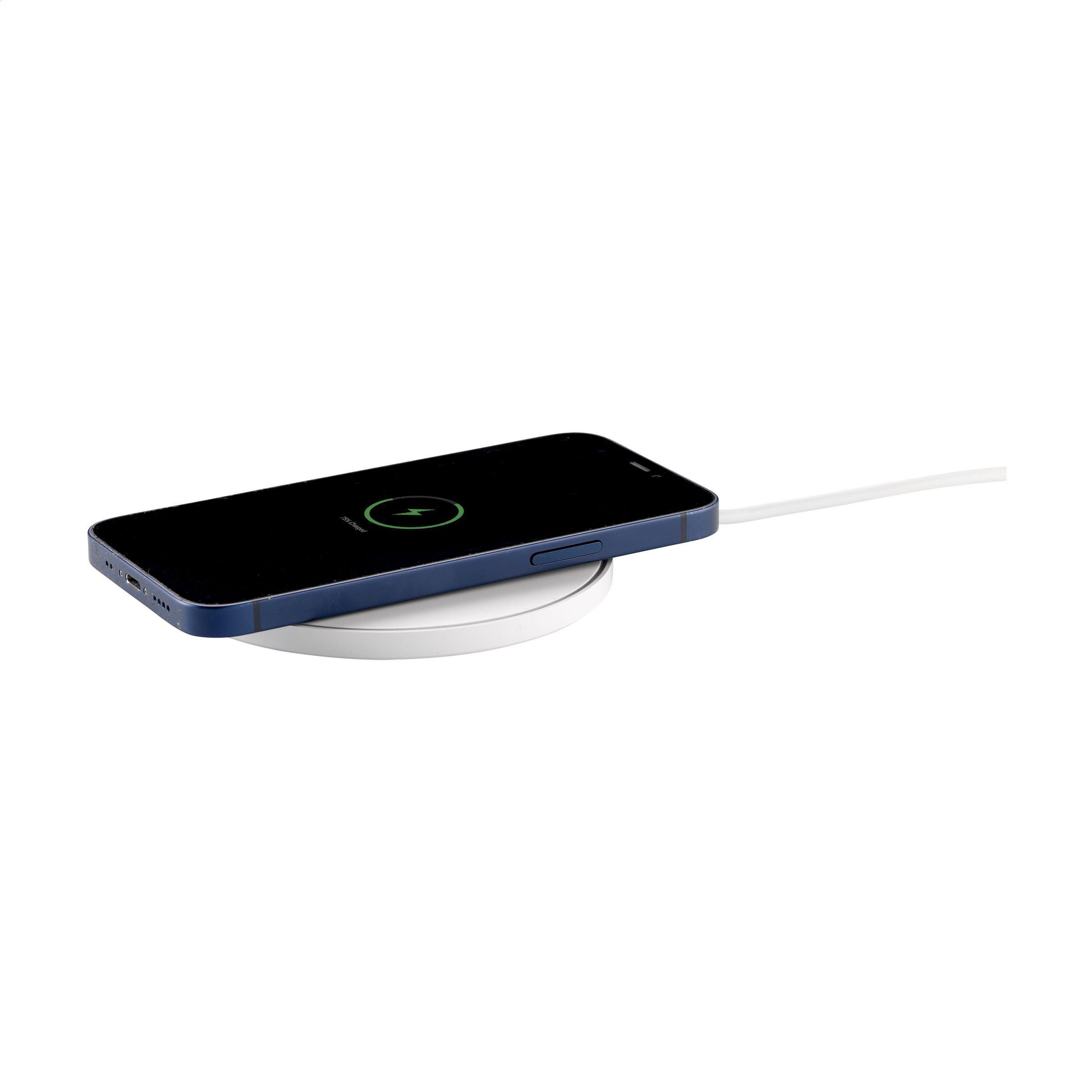 Vue 2 de Coil RCS Recycled Wireless Chargerchargeur sans fil