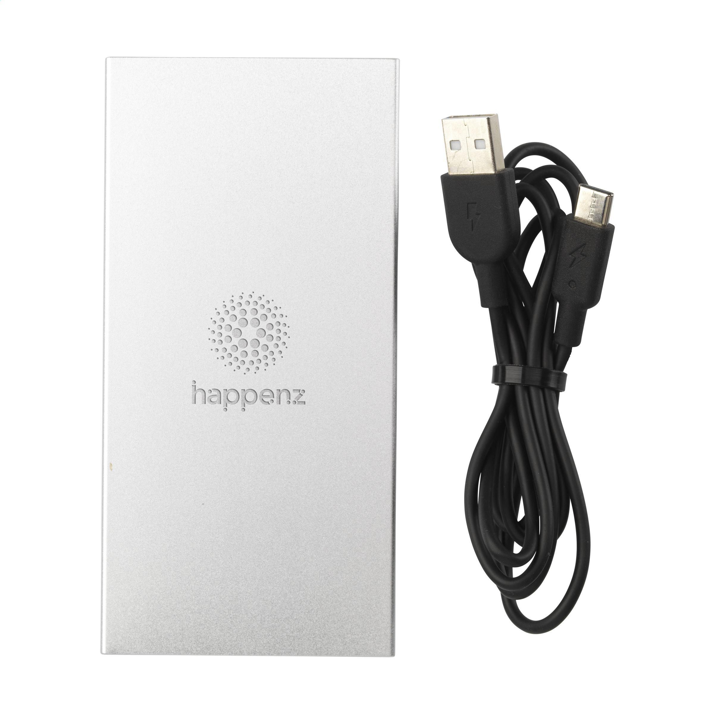 Vue 3 de Tecco GRS Recycled Alu Powerbank 5000 chargeur externe