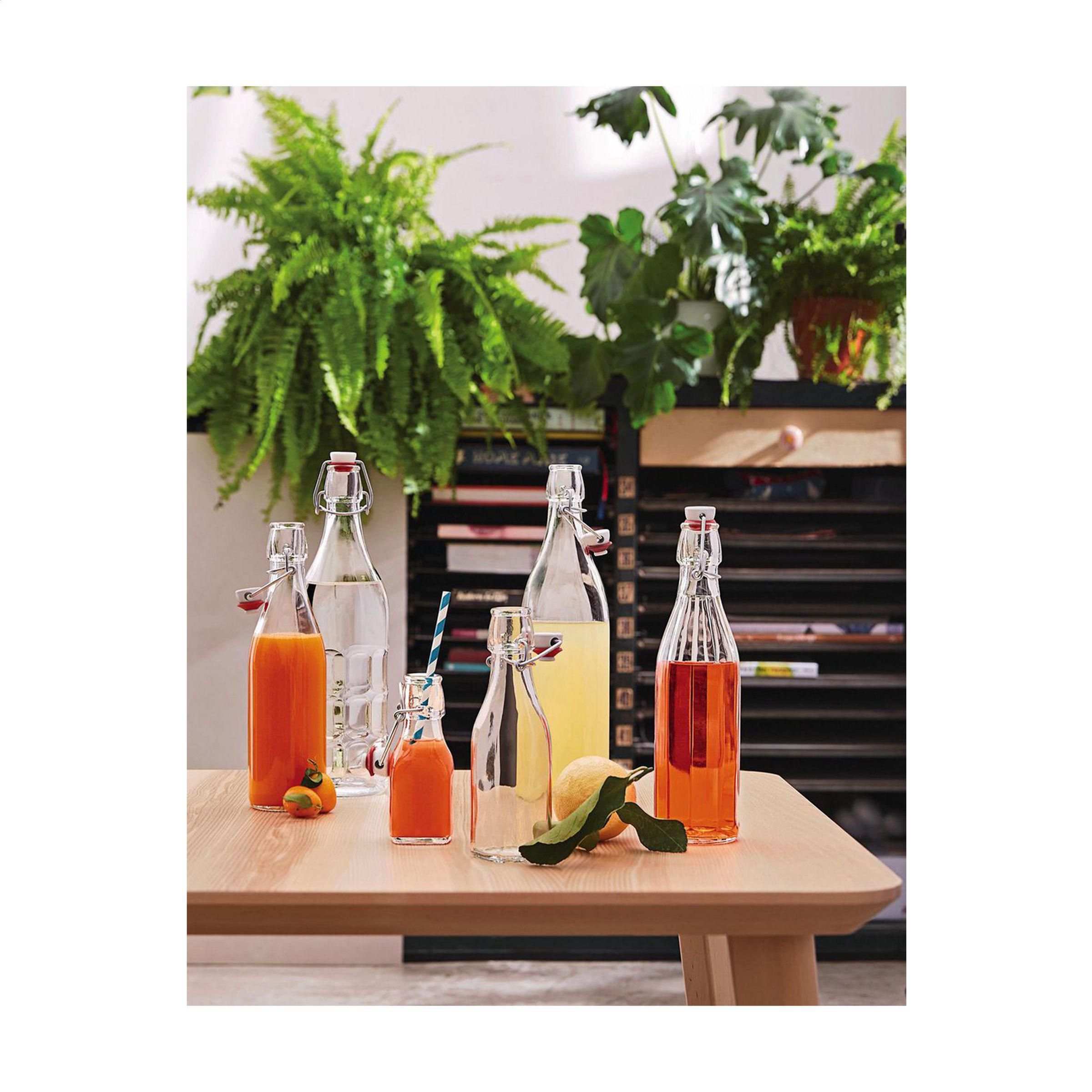 Vue 4 de Vidrio Bottle 1 L bouteille