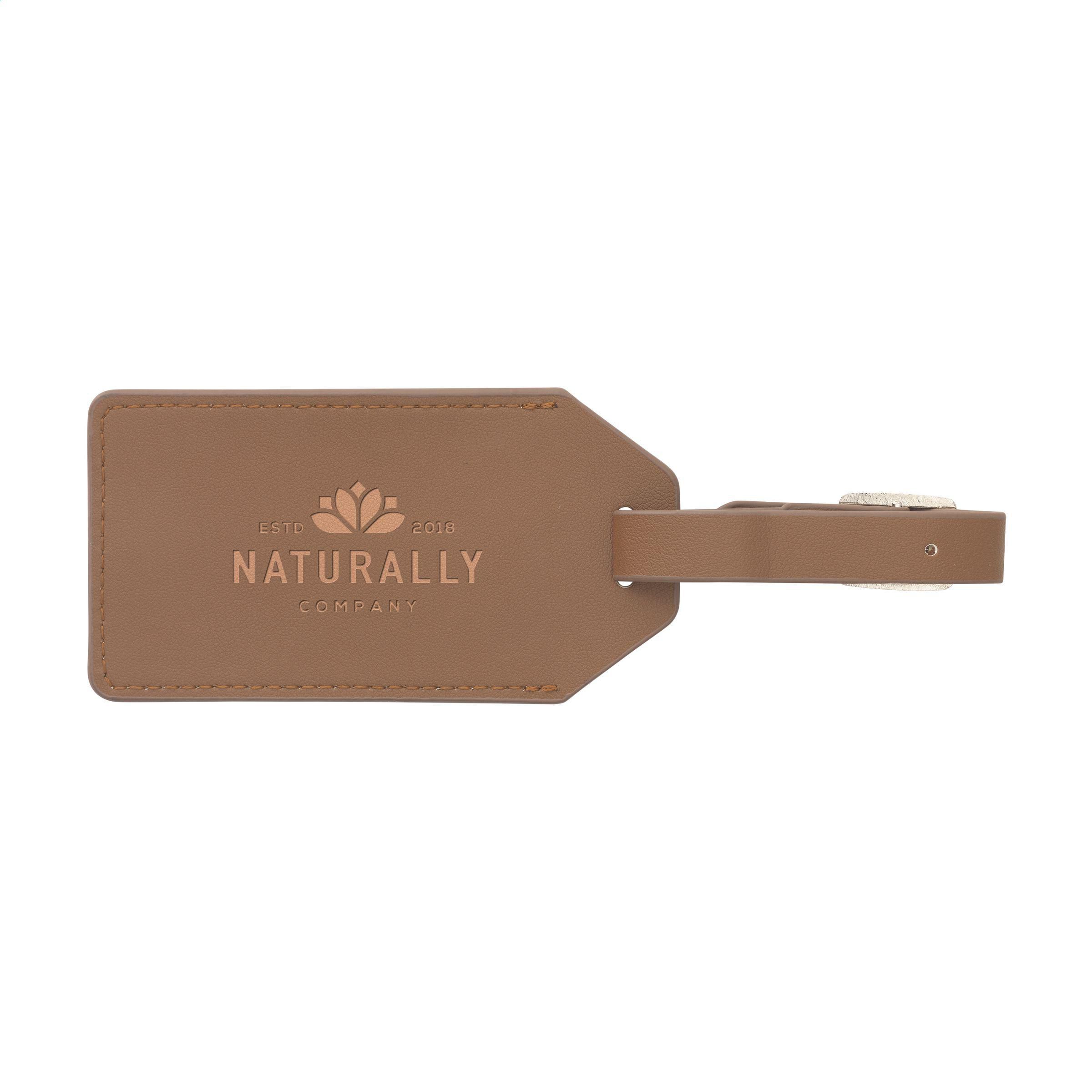 Vue 3 de Imitation Leather Luggage Tag
