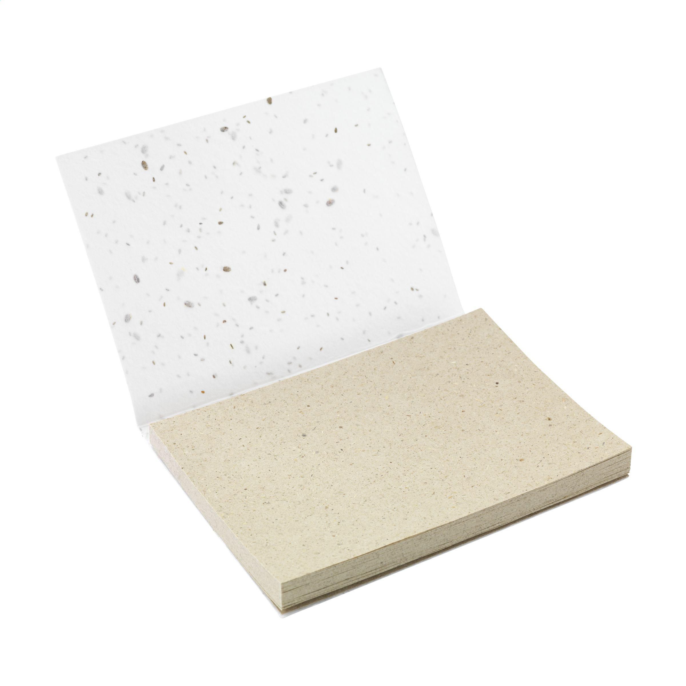 Vue 2 de Seed Paper Sticky Notes bloc-notes