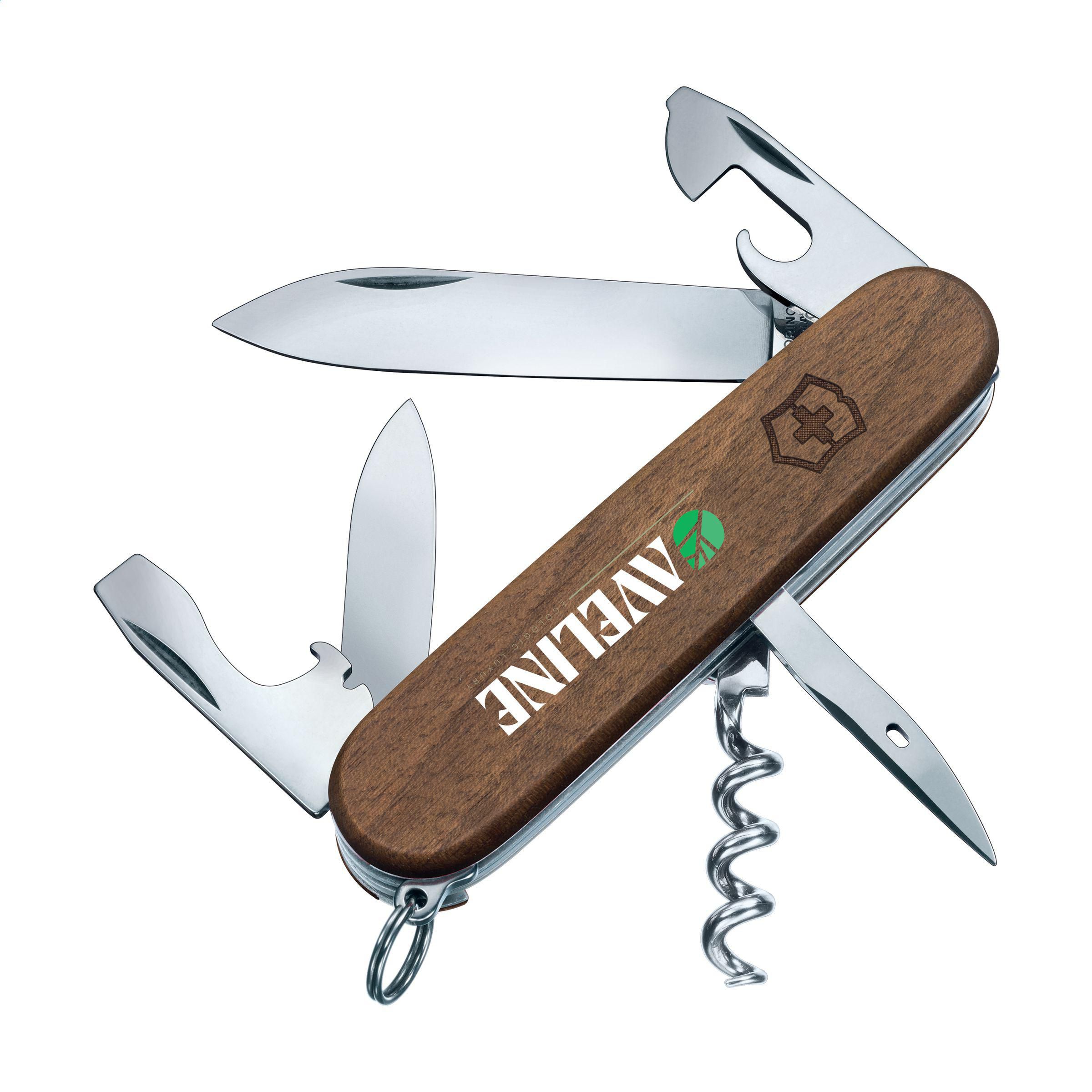 Vue 2 de Victorinox Spartan Wood couteau de poche