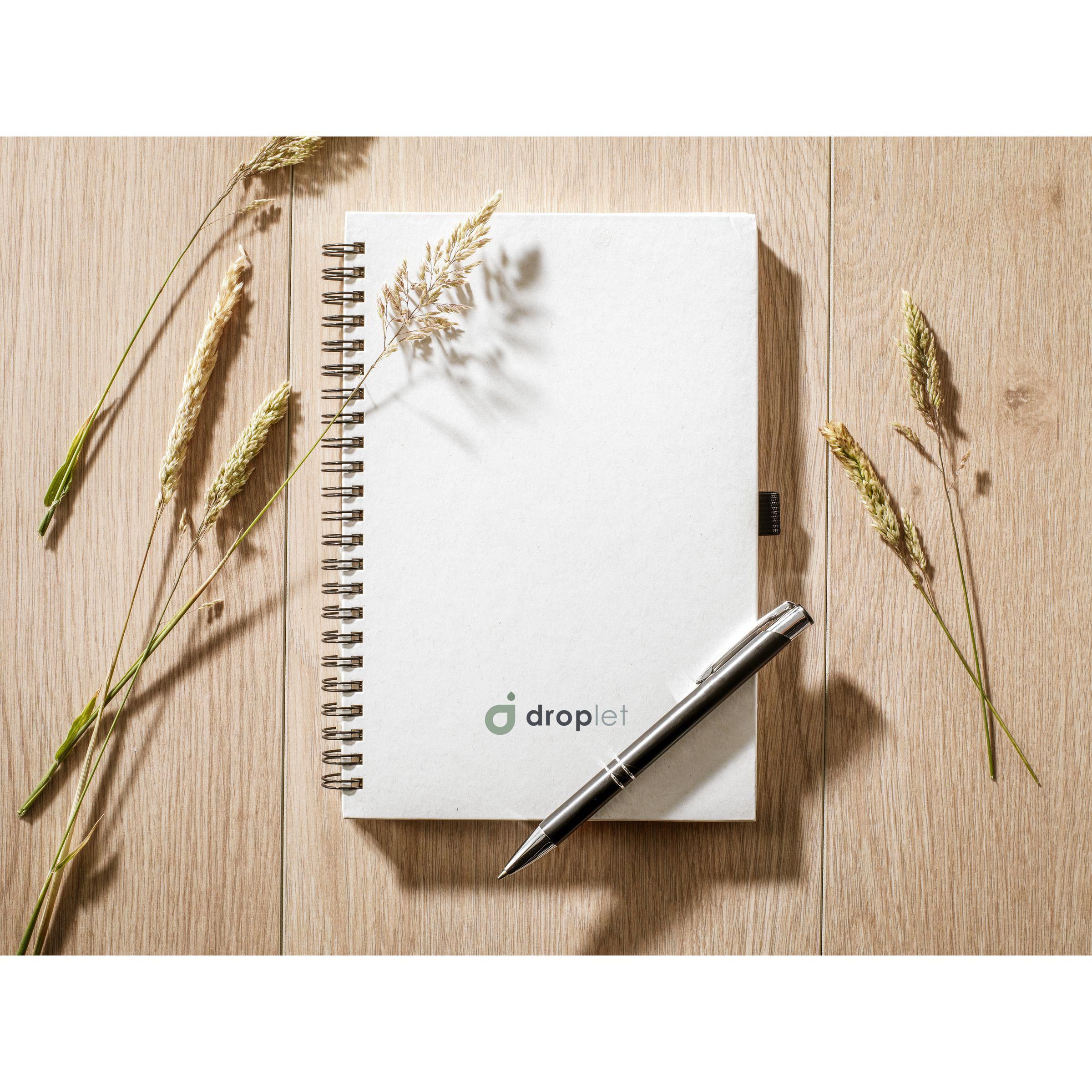 Vue 8 de Milk-Carton Wire-O Notebook A5 carnet de notes