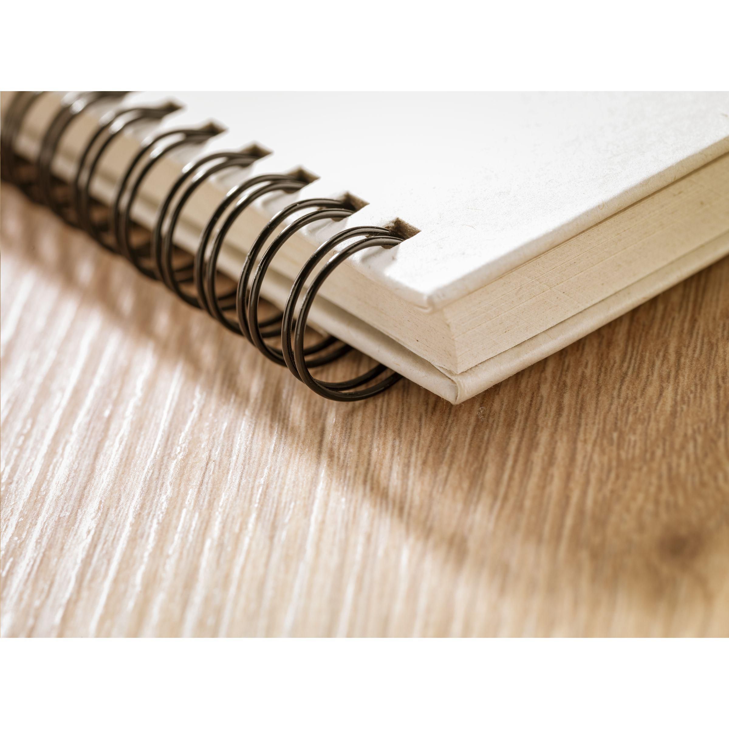 Vue 10 de Milk-Carton Wire-O Notebook A5 carnet de notes
