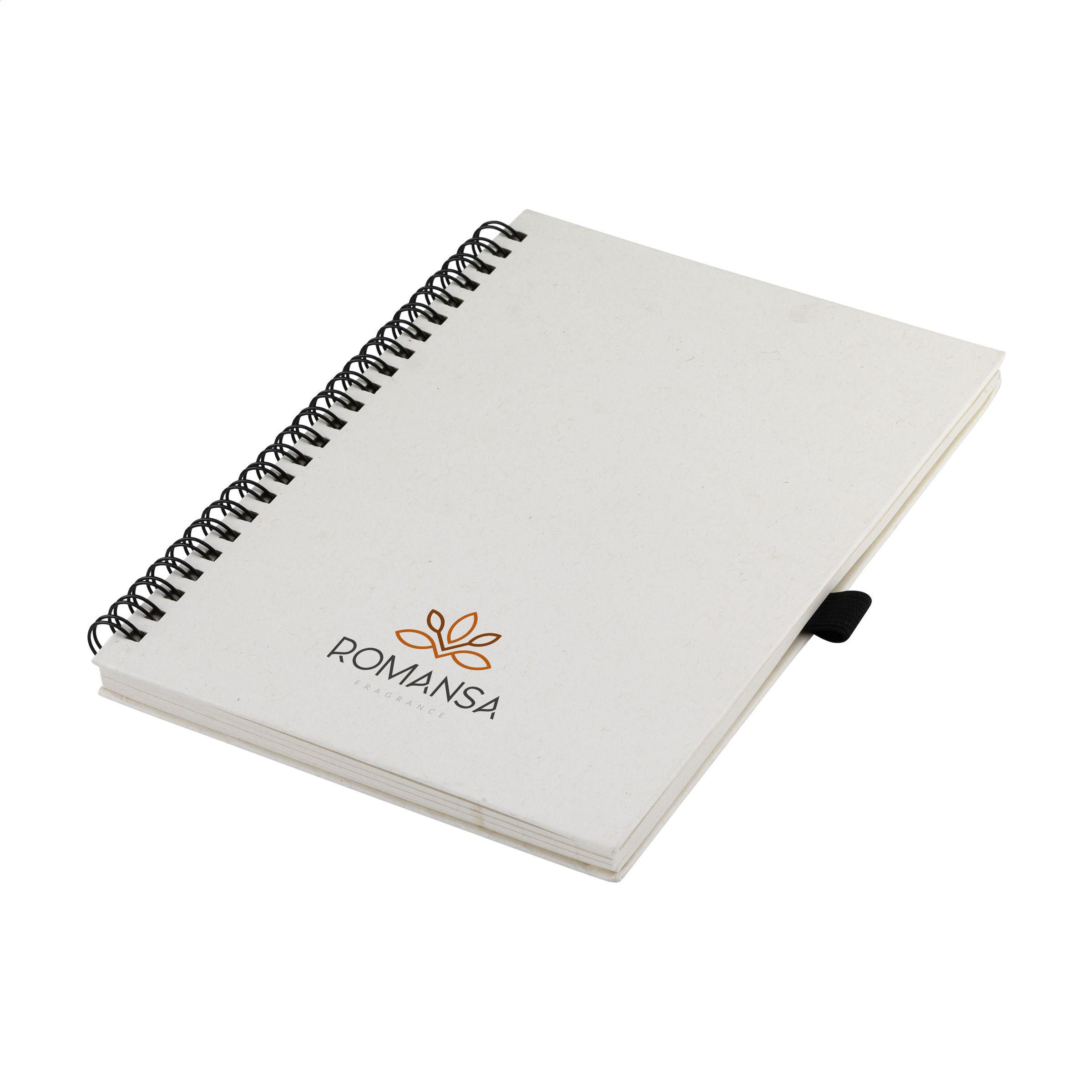 Vue 4 de Milk-Carton Wire-O Notebook A5 carnet de notes