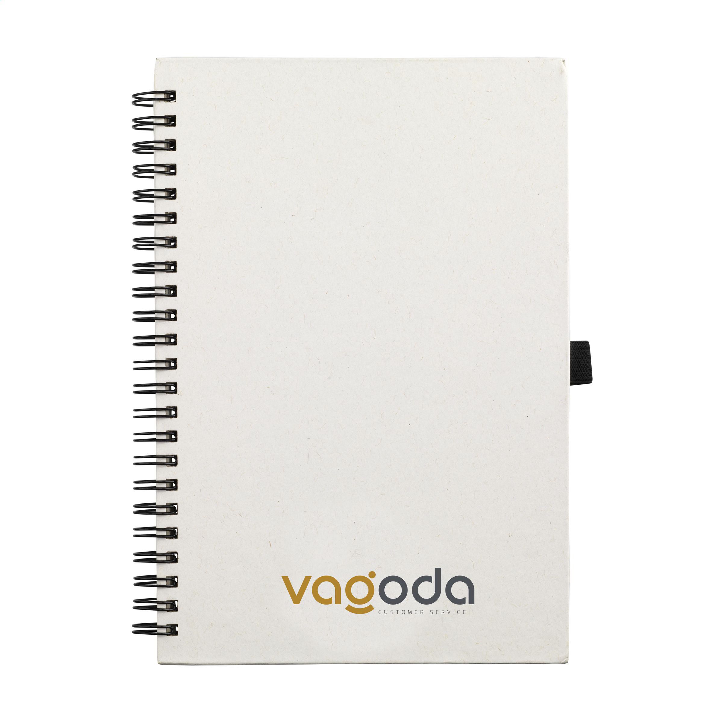 Vue 5 de Milk-Carton Wire-O Notebook A5 carnet de notes