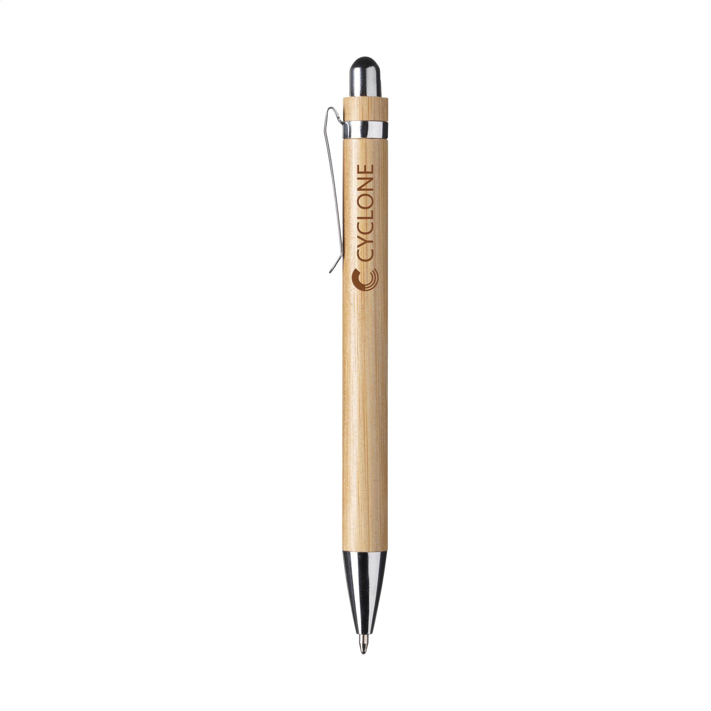 Vue 2 de Boston Bamboo stylo