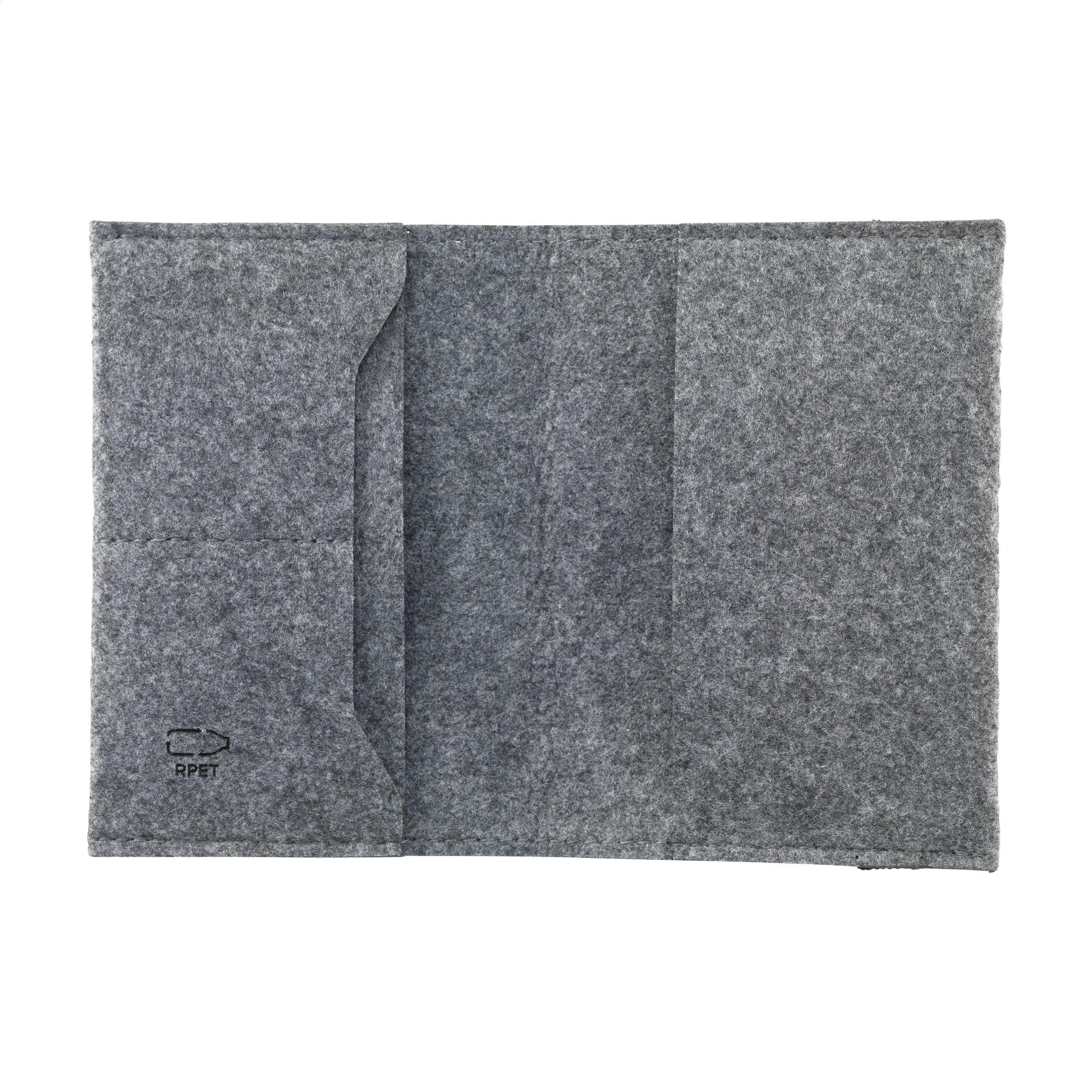 Vue 4 de Identify GRS RPET Felt porte pièce d'identité