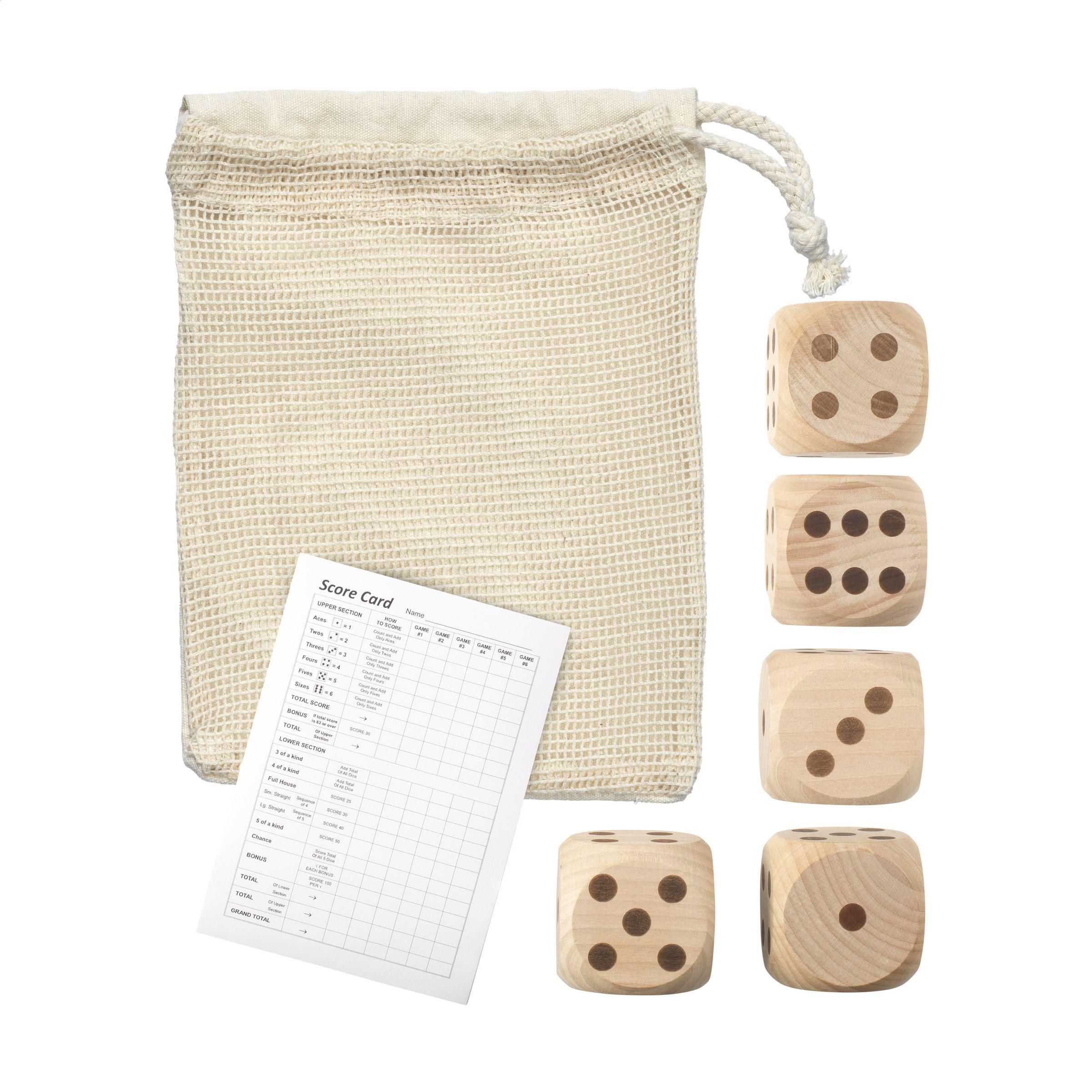 Vue 2 de Outdoor Dice Game jeu de dés