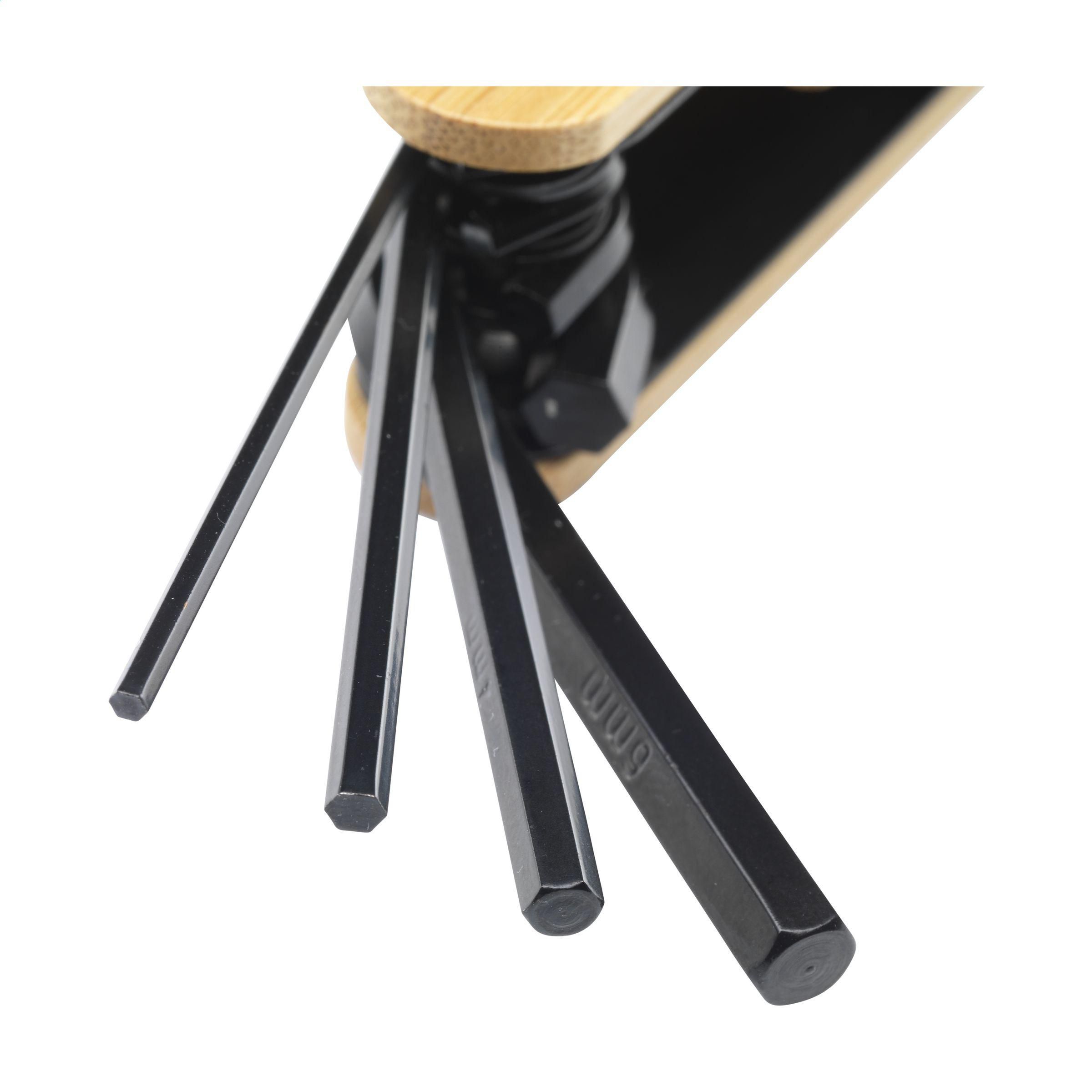Vue 6 de Bamboo Black Tool outil multifonction