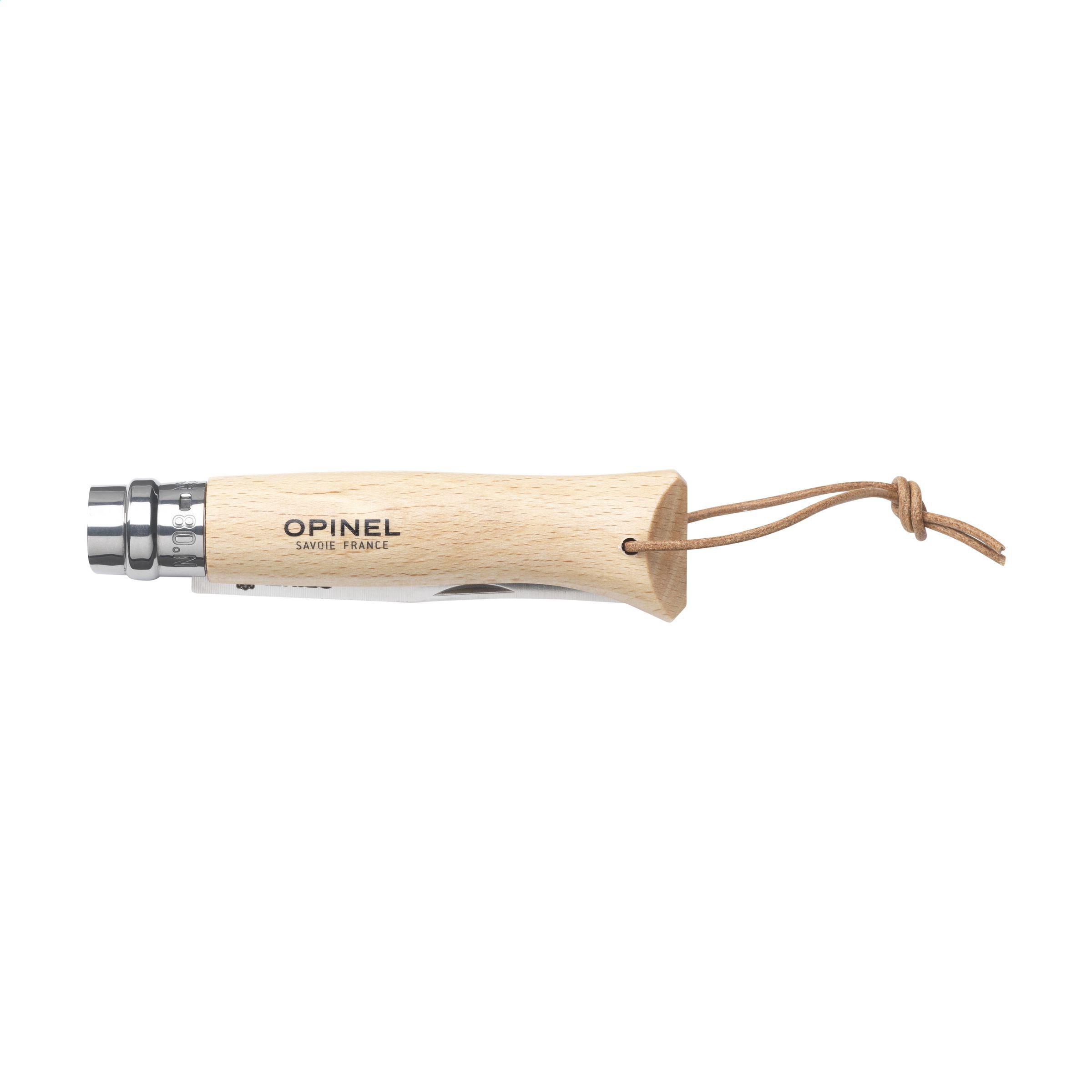 Vue 3 de Opinel Inox No 8 couteau de poche
