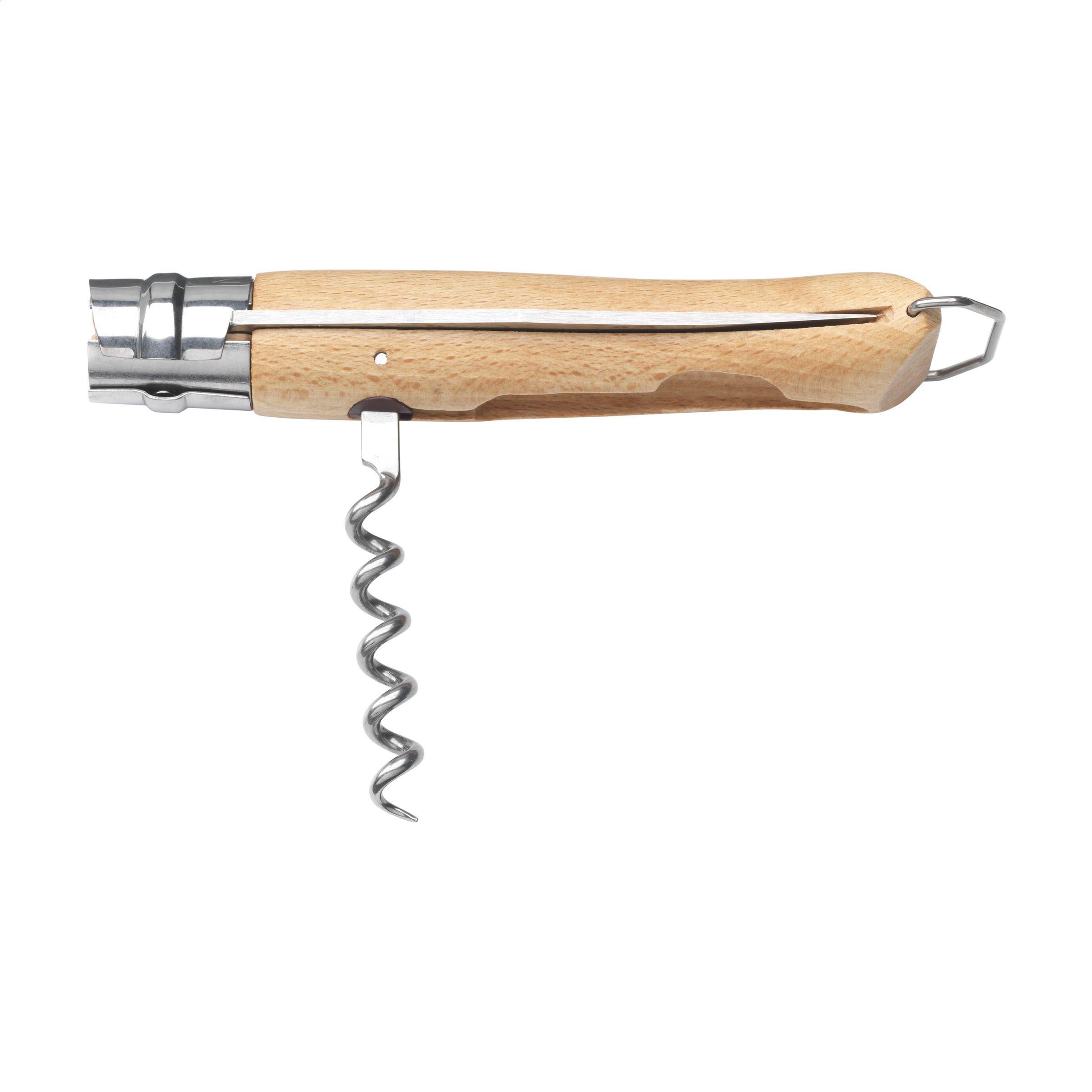 Vue 4 de Opinel No 10 Tire-Bouchon Décapsuleur