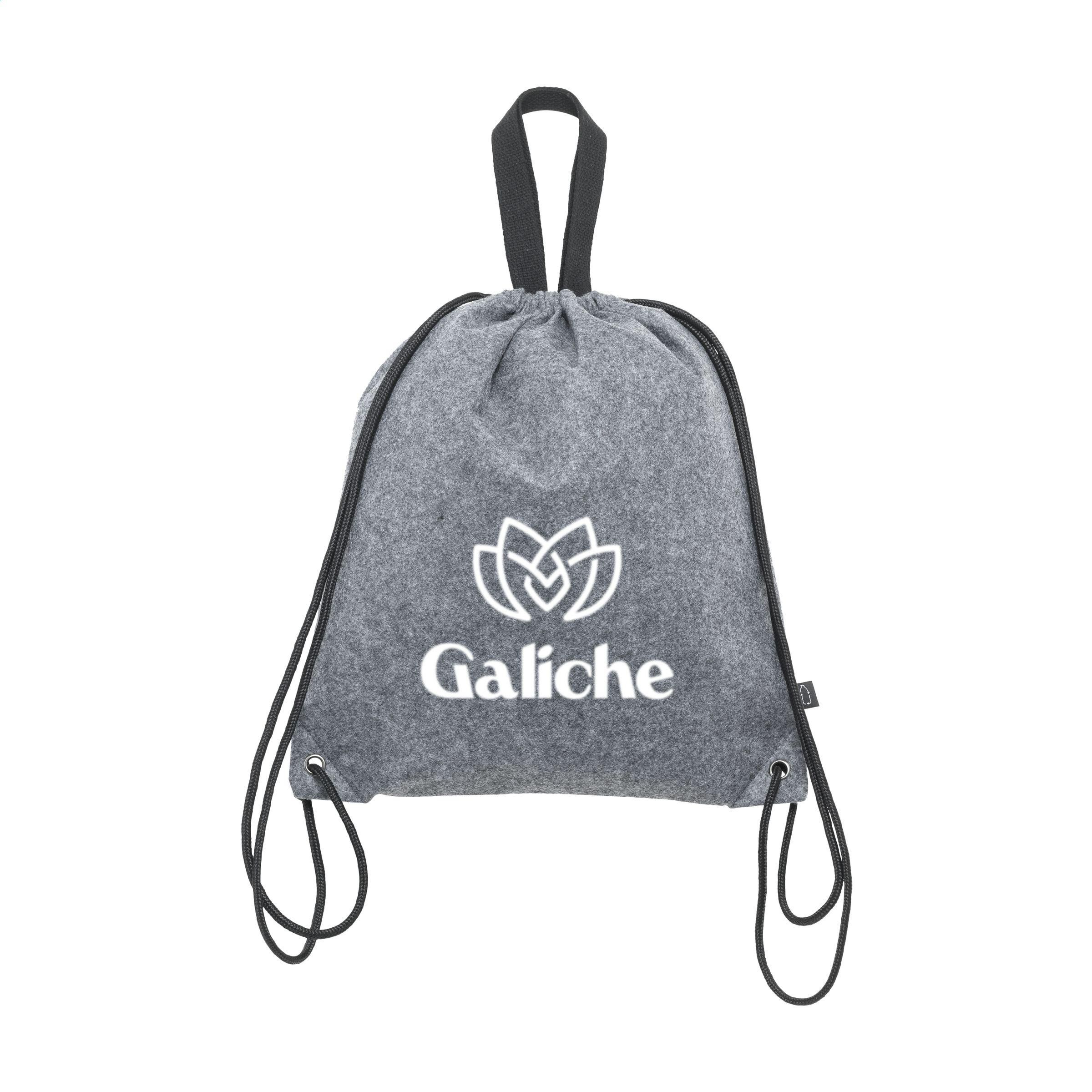 Vue 7 de GRS RPET Felt PromoBag Plus sac à dos