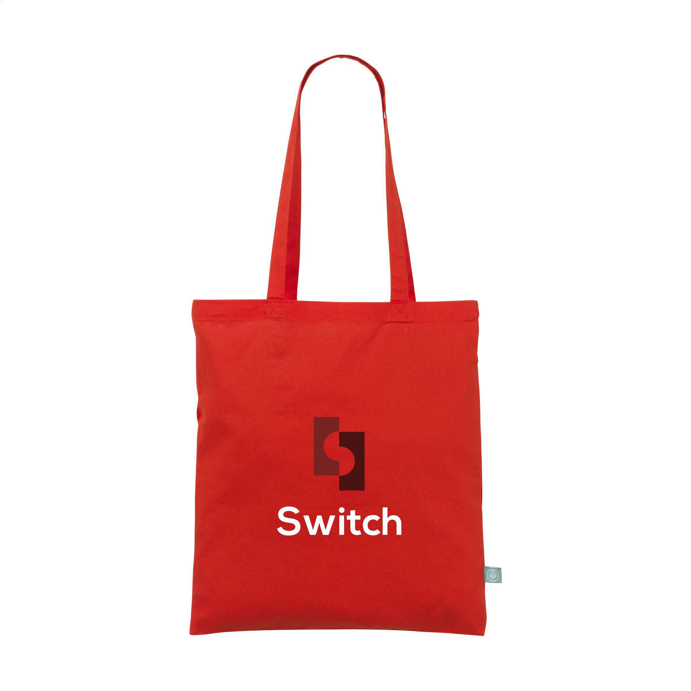 Vue 6 de Organic Cotton Shopper Colour (140 g/m²) sac