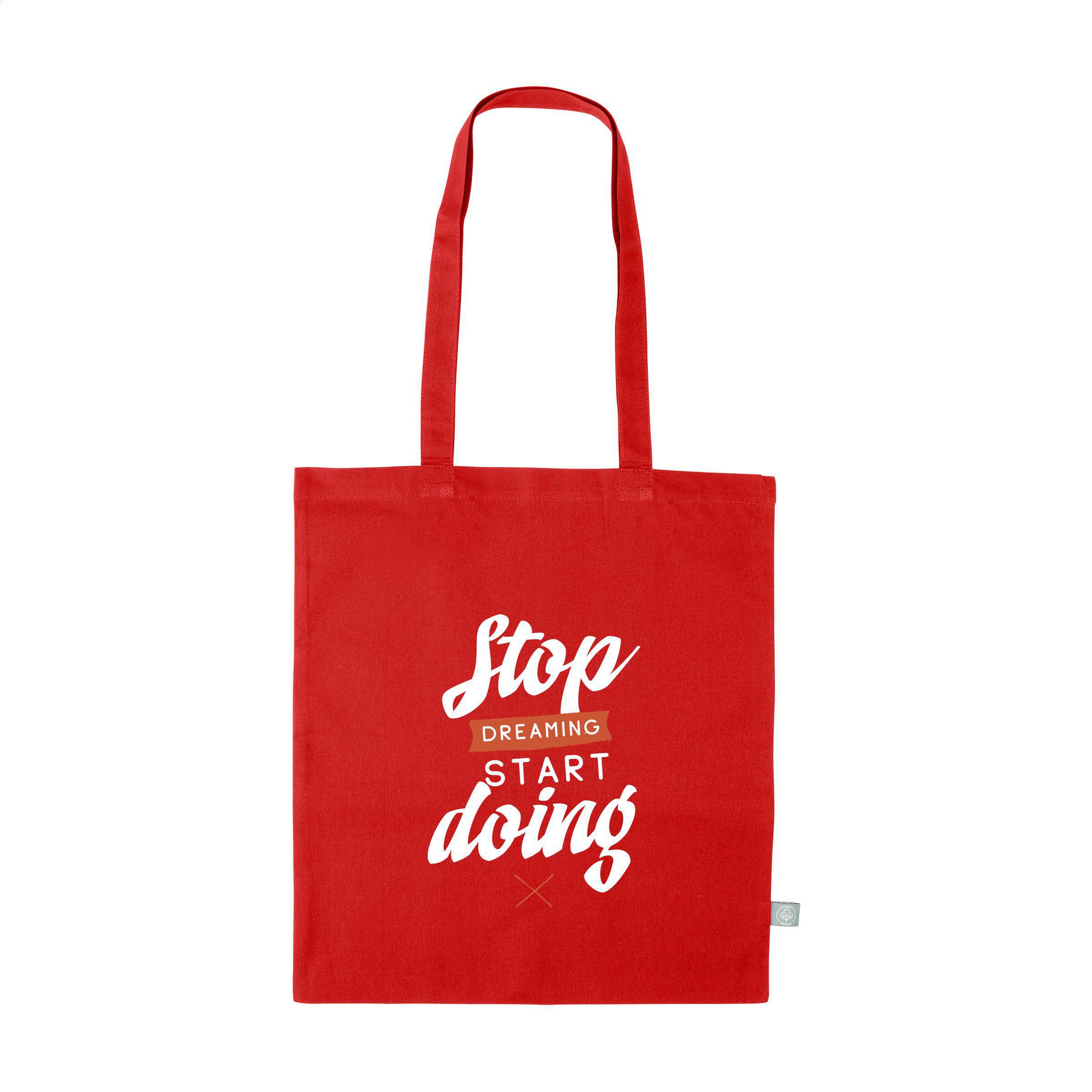 Vue 8 de Organic Cotton Shopper Colour (140 g/m²) sac