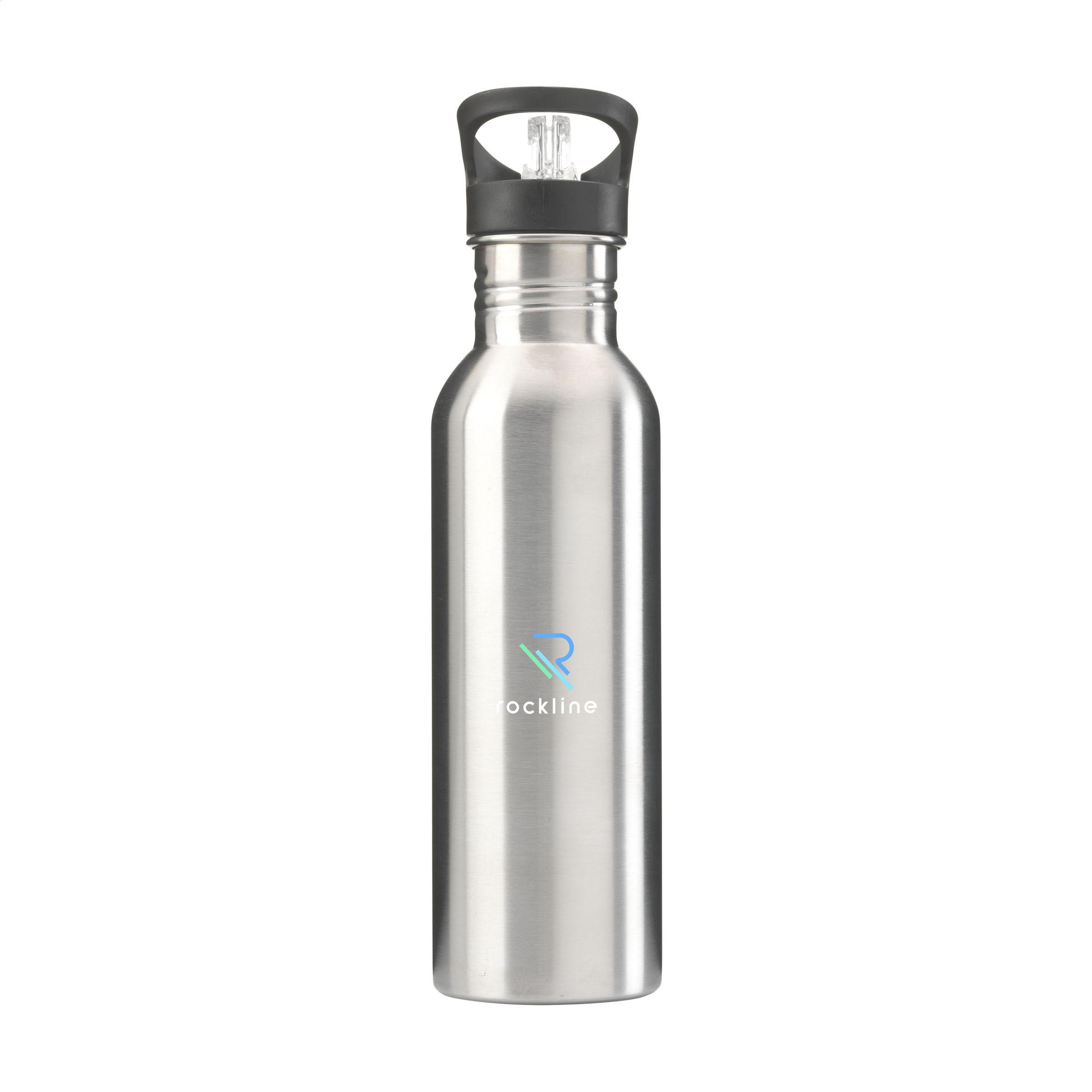 Vue 3 de Dakota RCS Recycled Steel Bottle 750 ml bouteille