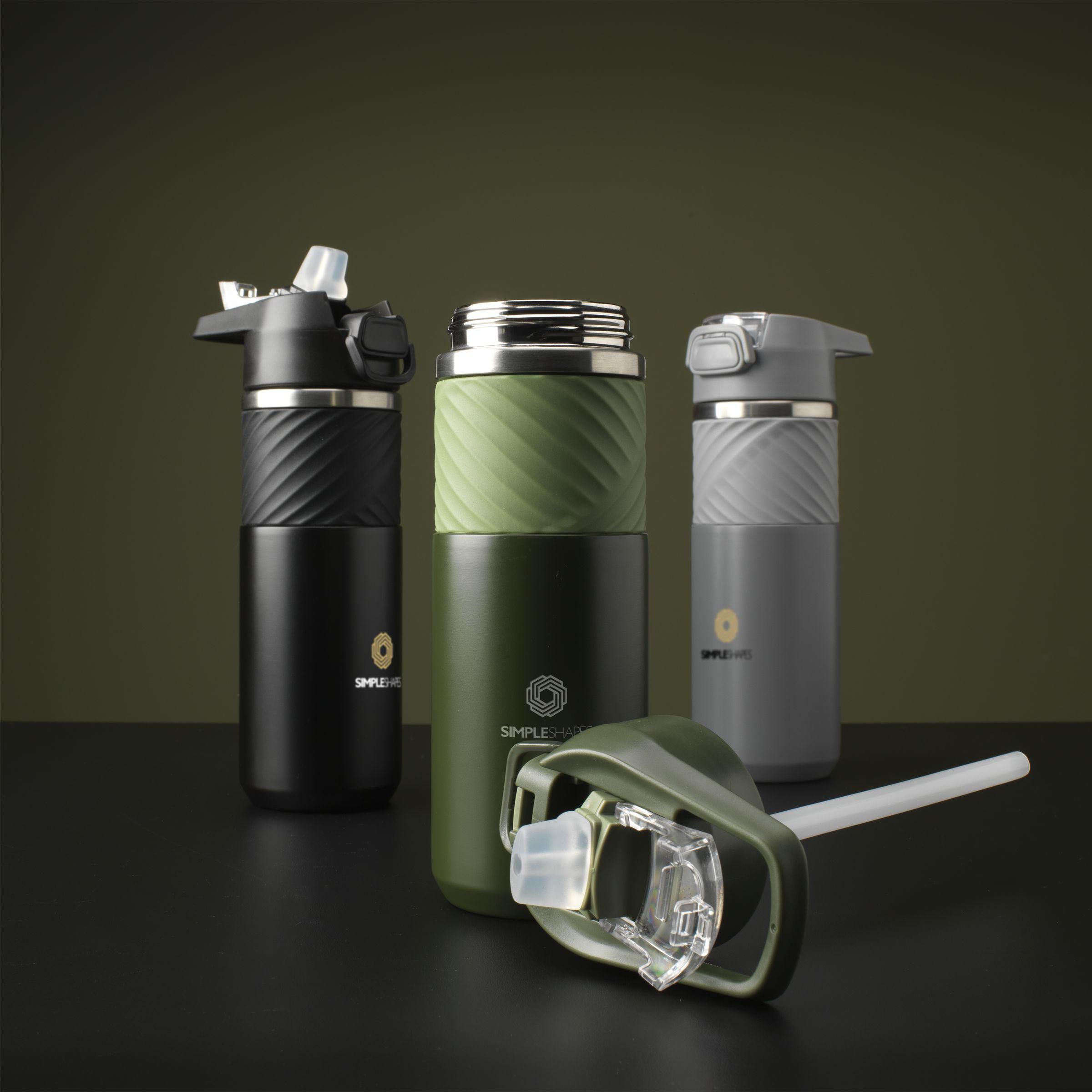 Vue 8 de Lynn RCS Recycled Steel Bottle 500 ml bouteille thermos