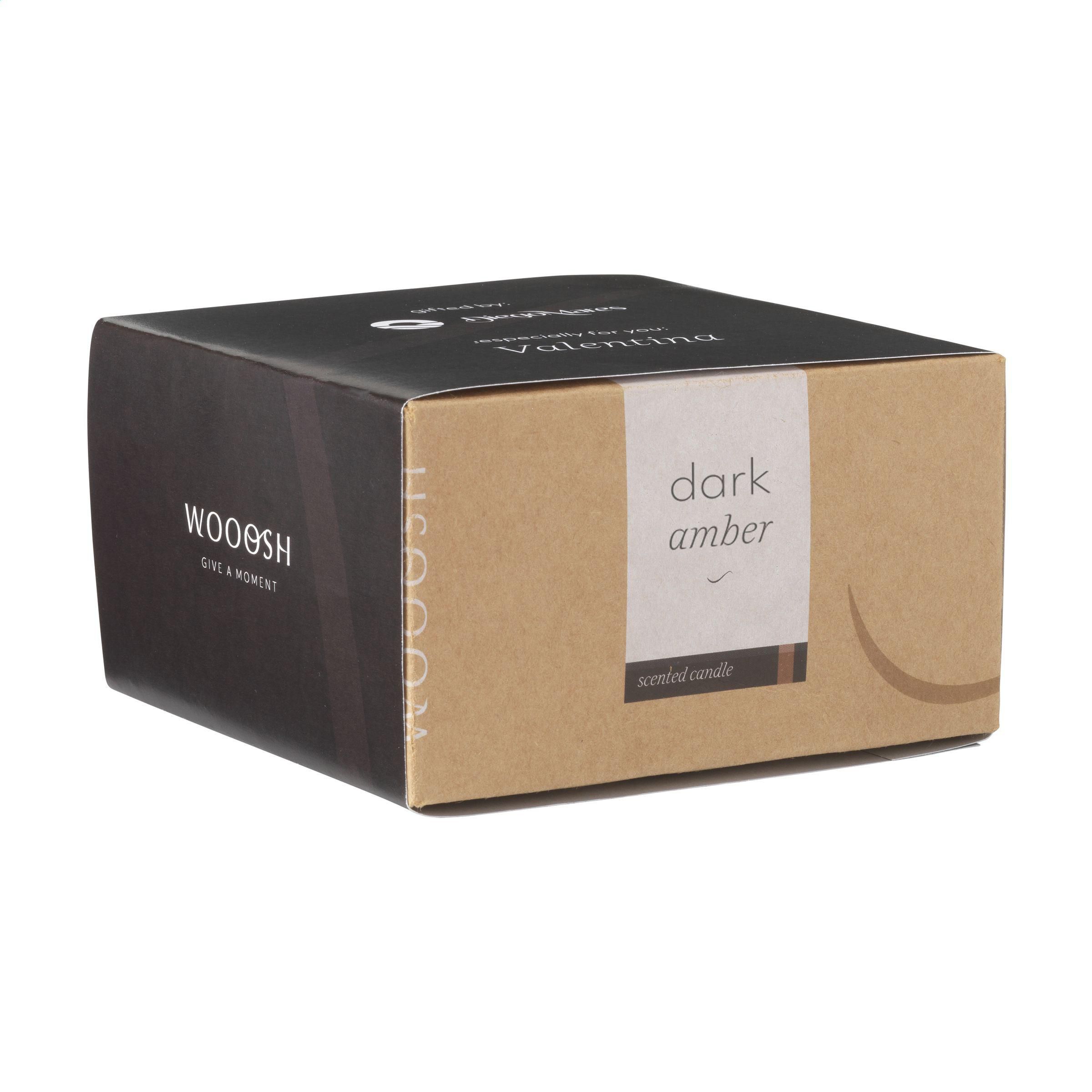 Vue 6 de Wooosh Flame Scented Candle Dark Amber bougie parfumée