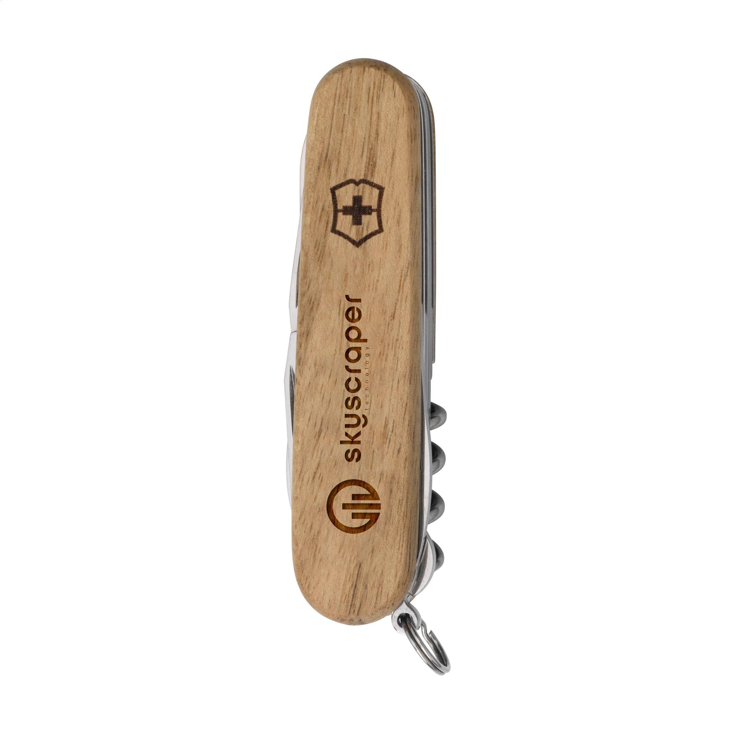 Vue 2 de Victorinox Huntsman Wood couteau de poche