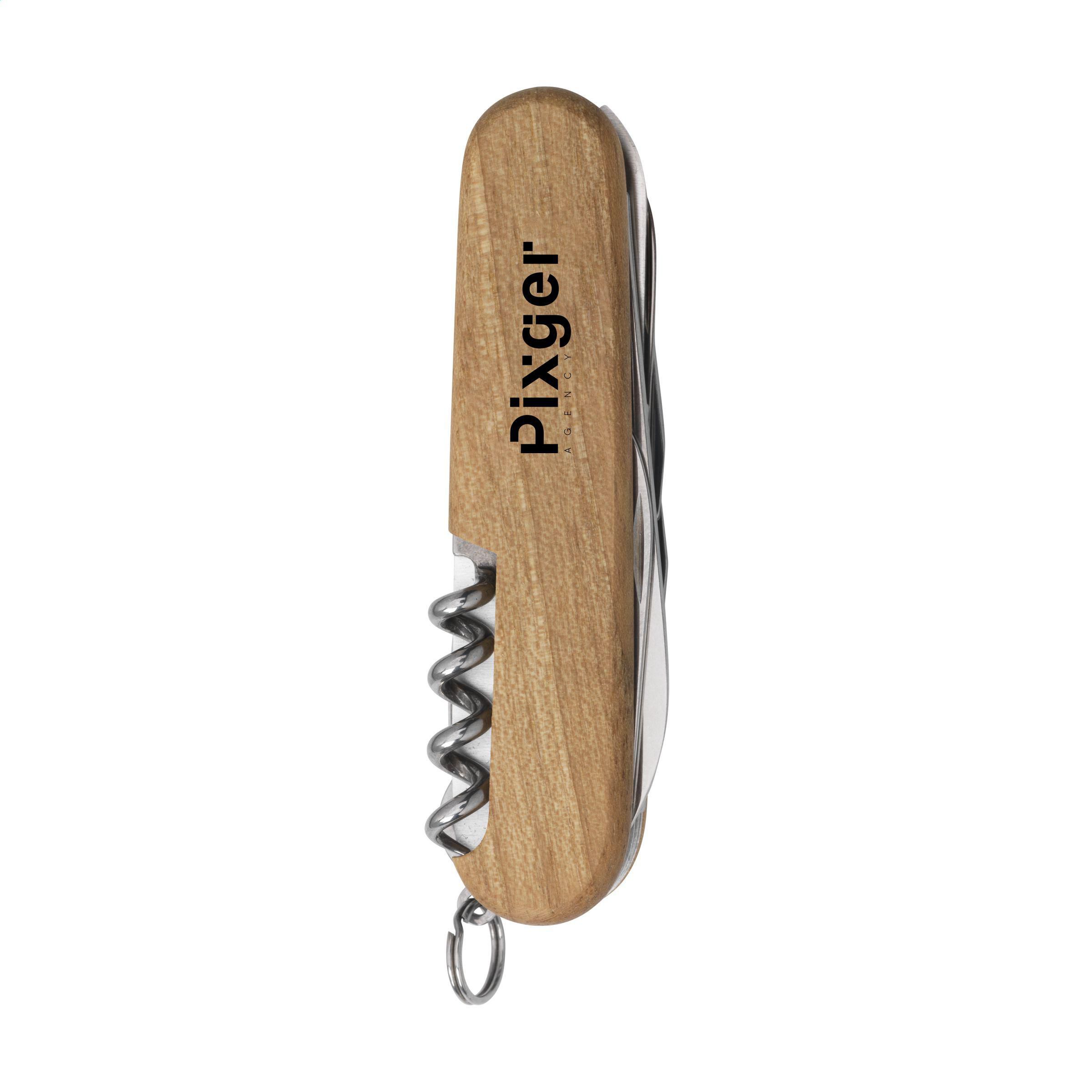 Vue 3 de Victorinox Huntsman Wood couteau de poche