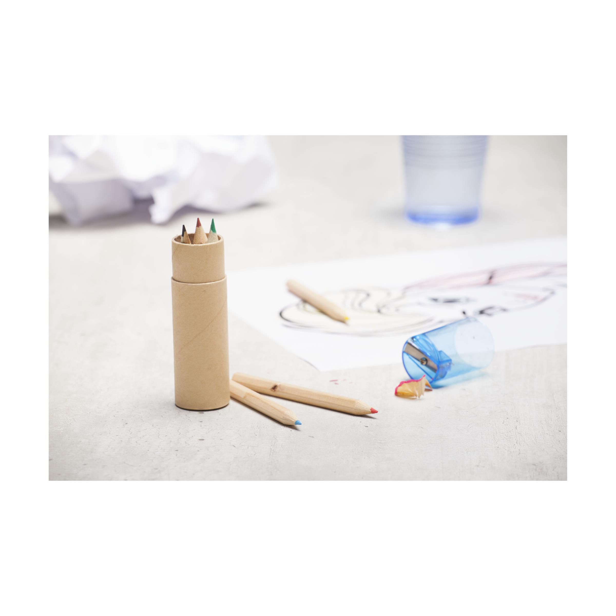 Vue 5 de ColourTube crayons de couleur