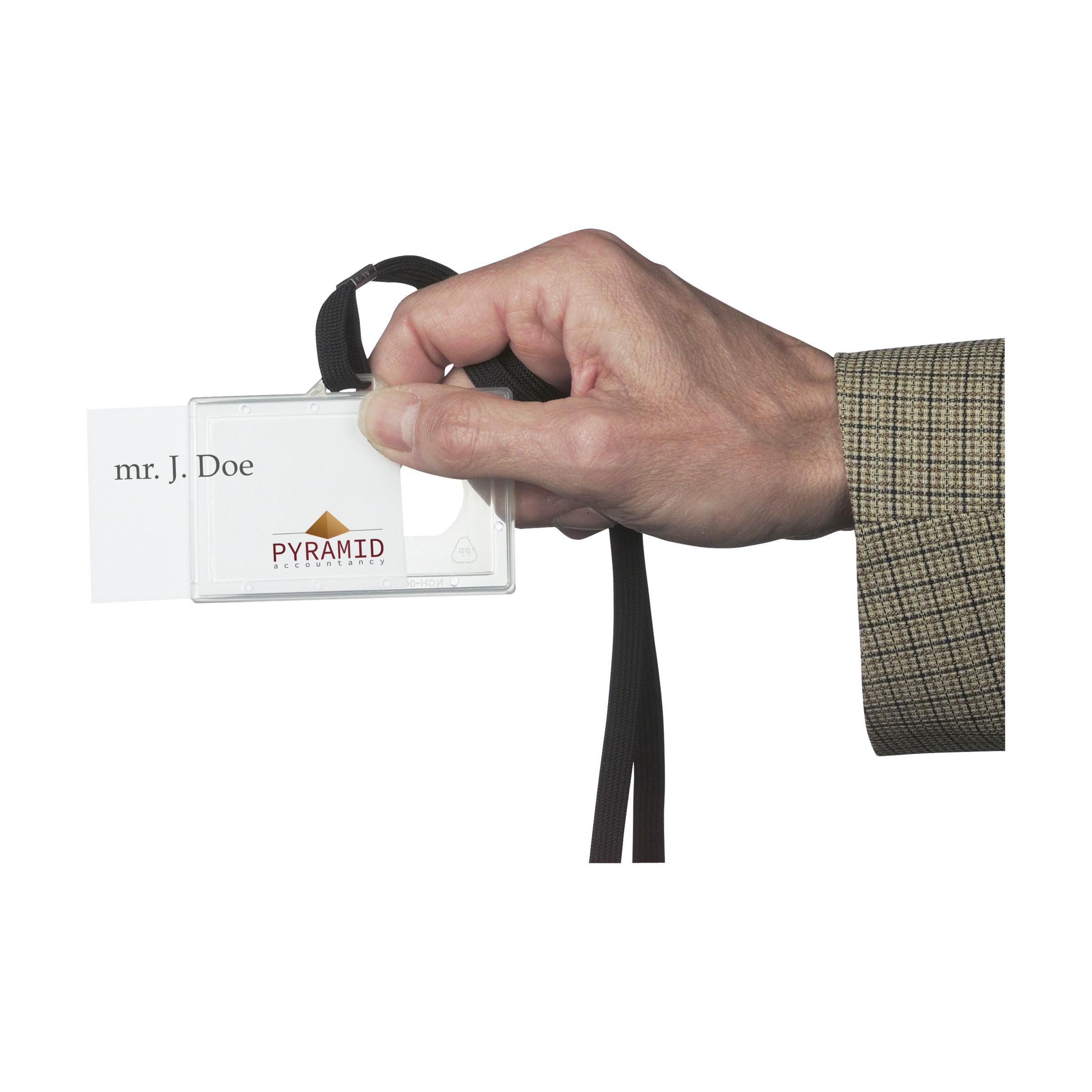 Vue 2 de LanyardBadge porte-carte