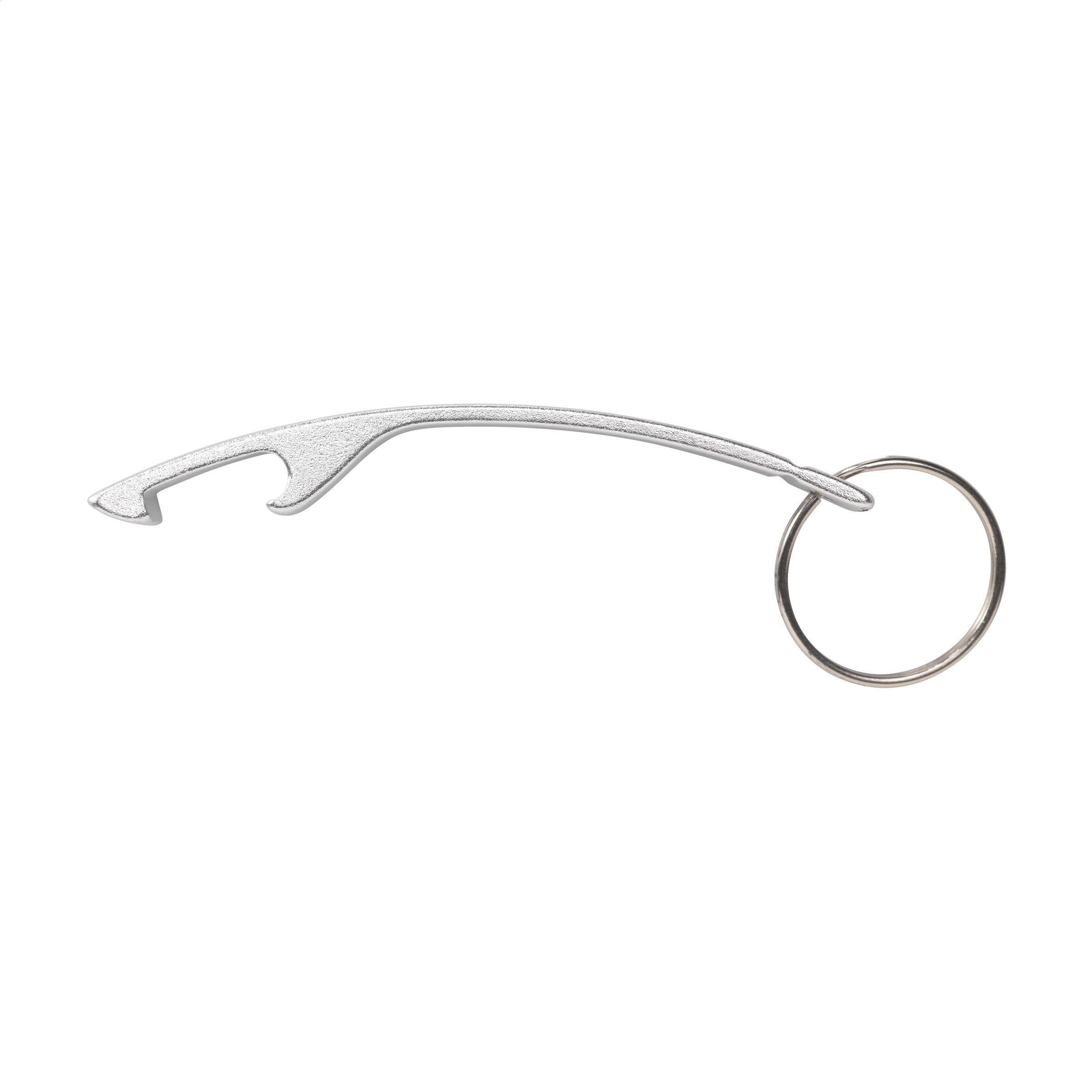 Vue 3 de Alu Opener GRS Recycled décapsuleur / porte-clés