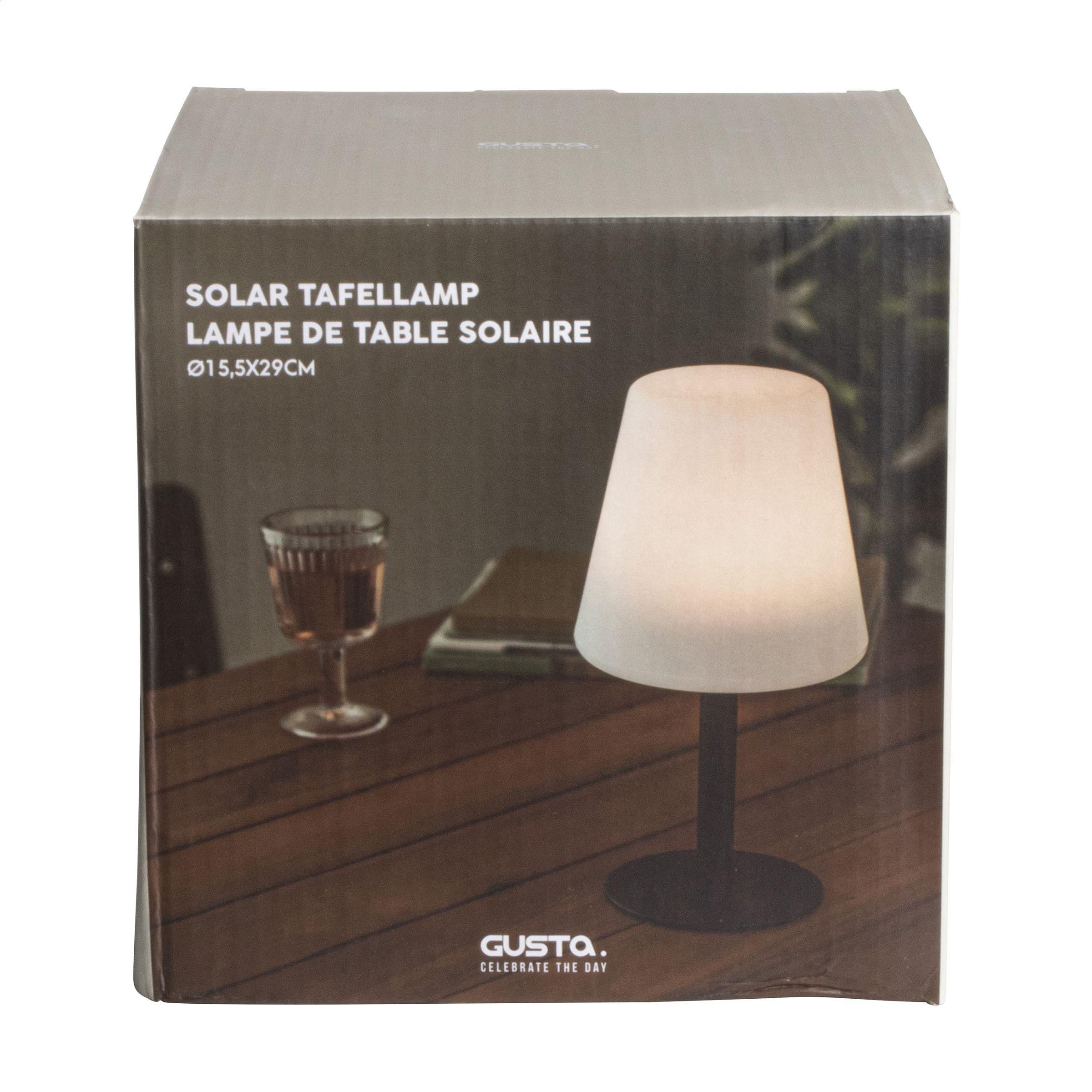 Vue 2 de Gusta Lampe de table solaire