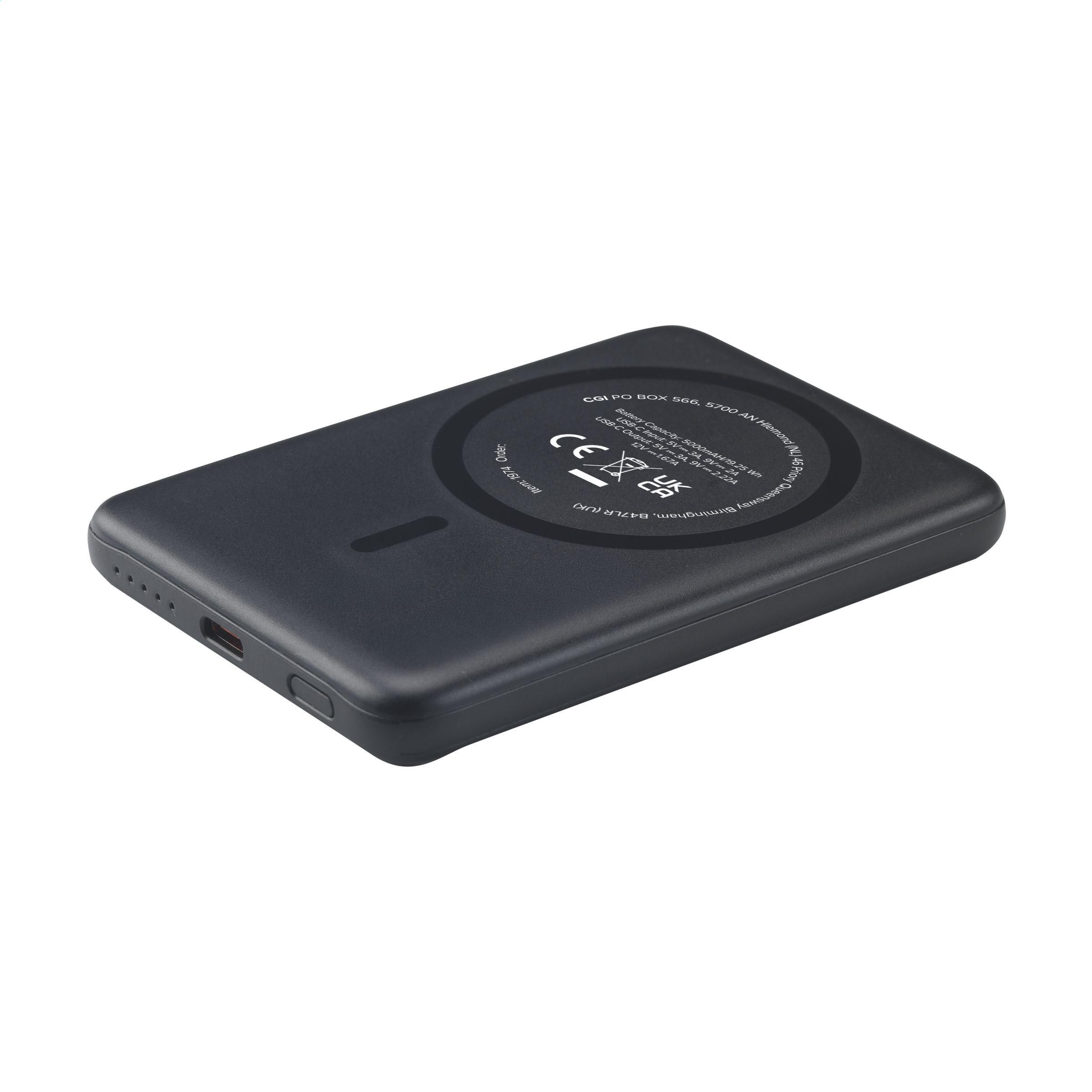 Vue 6 de Optima GRS 5000mAh Magnetic Powerbank