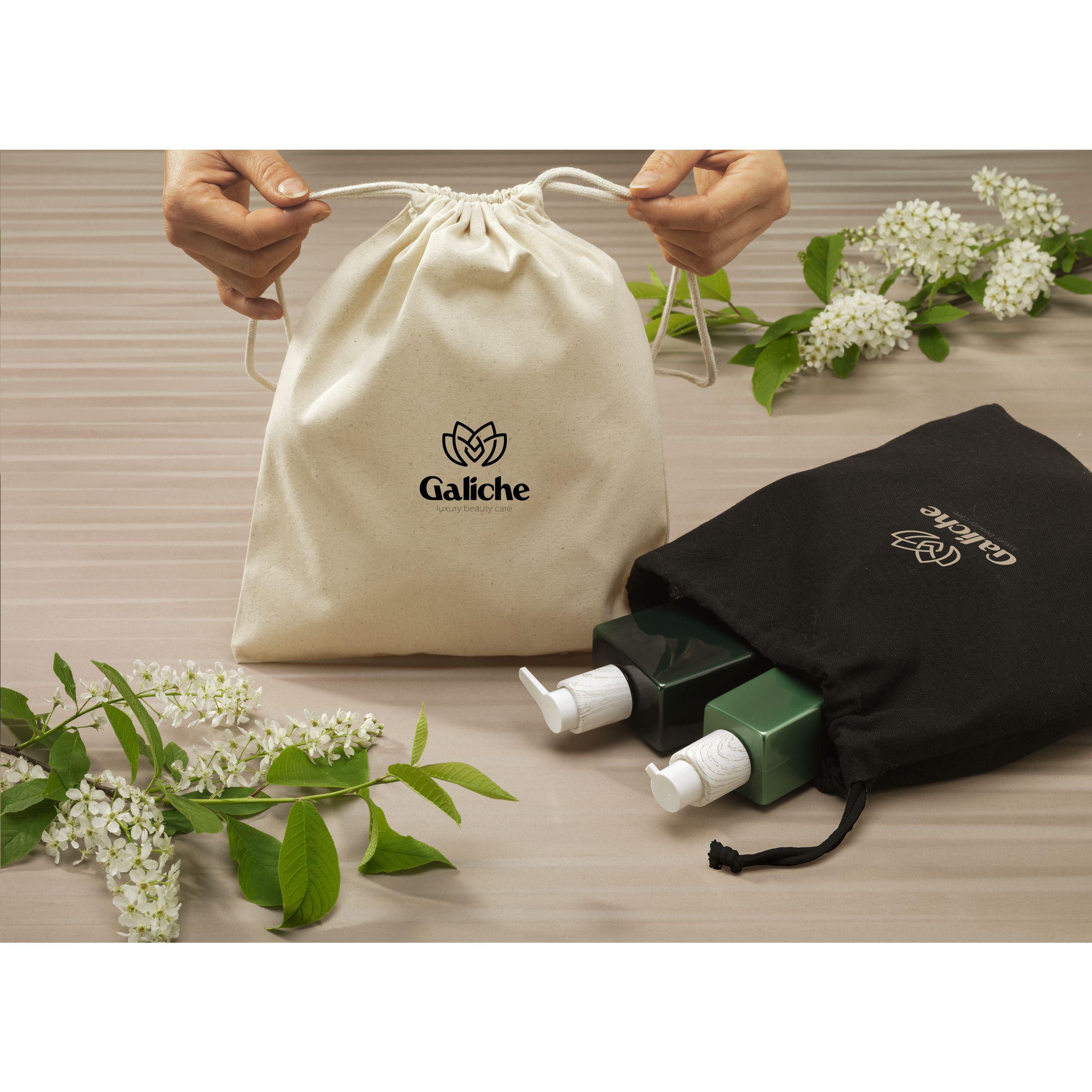 Vue 6 de Gift Pouch Naturel GRS Recycled Cotton (150 g/m²) M