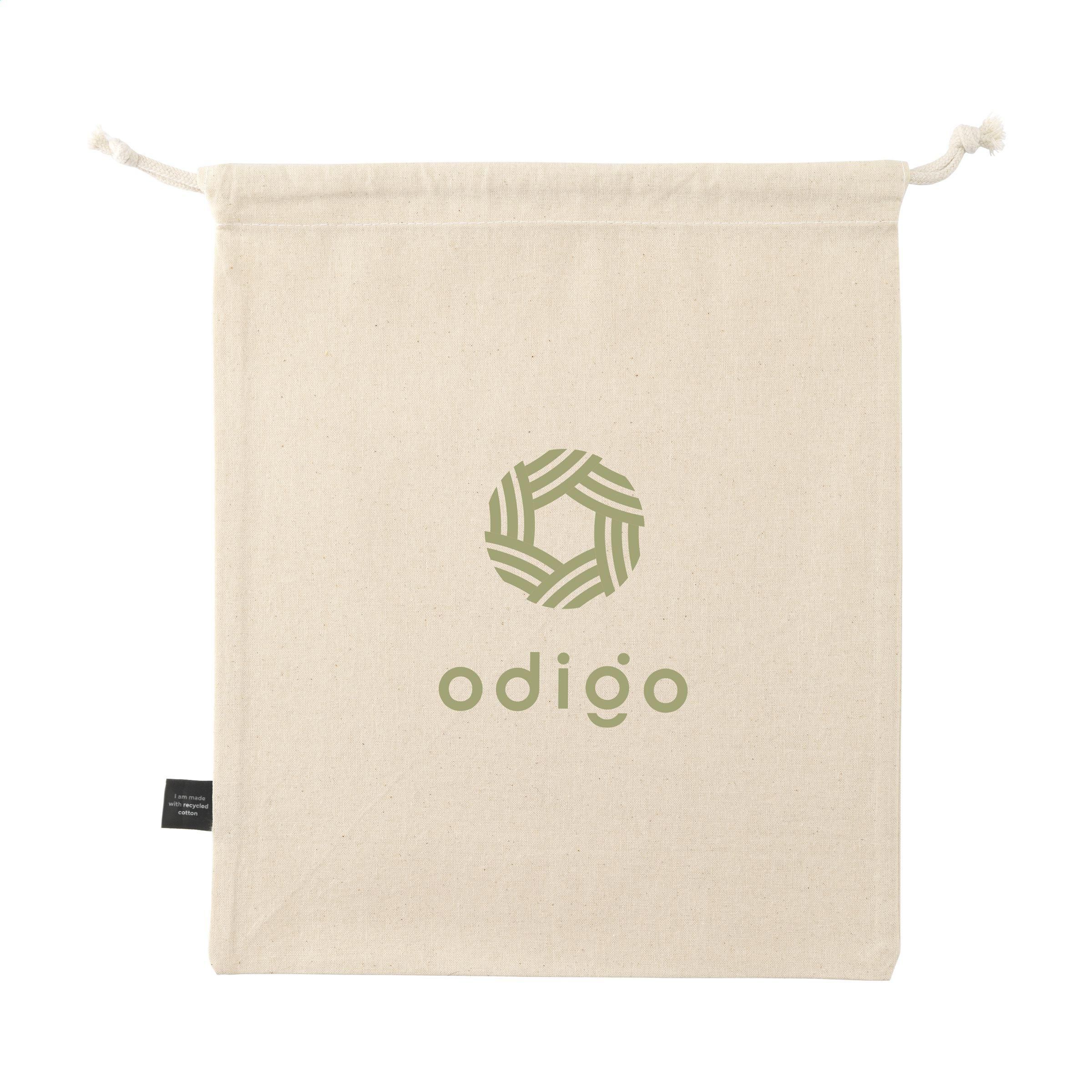 Vue 3 de Gift Pouch Naturel GRS Recycled Cotton (150 g/m²) M