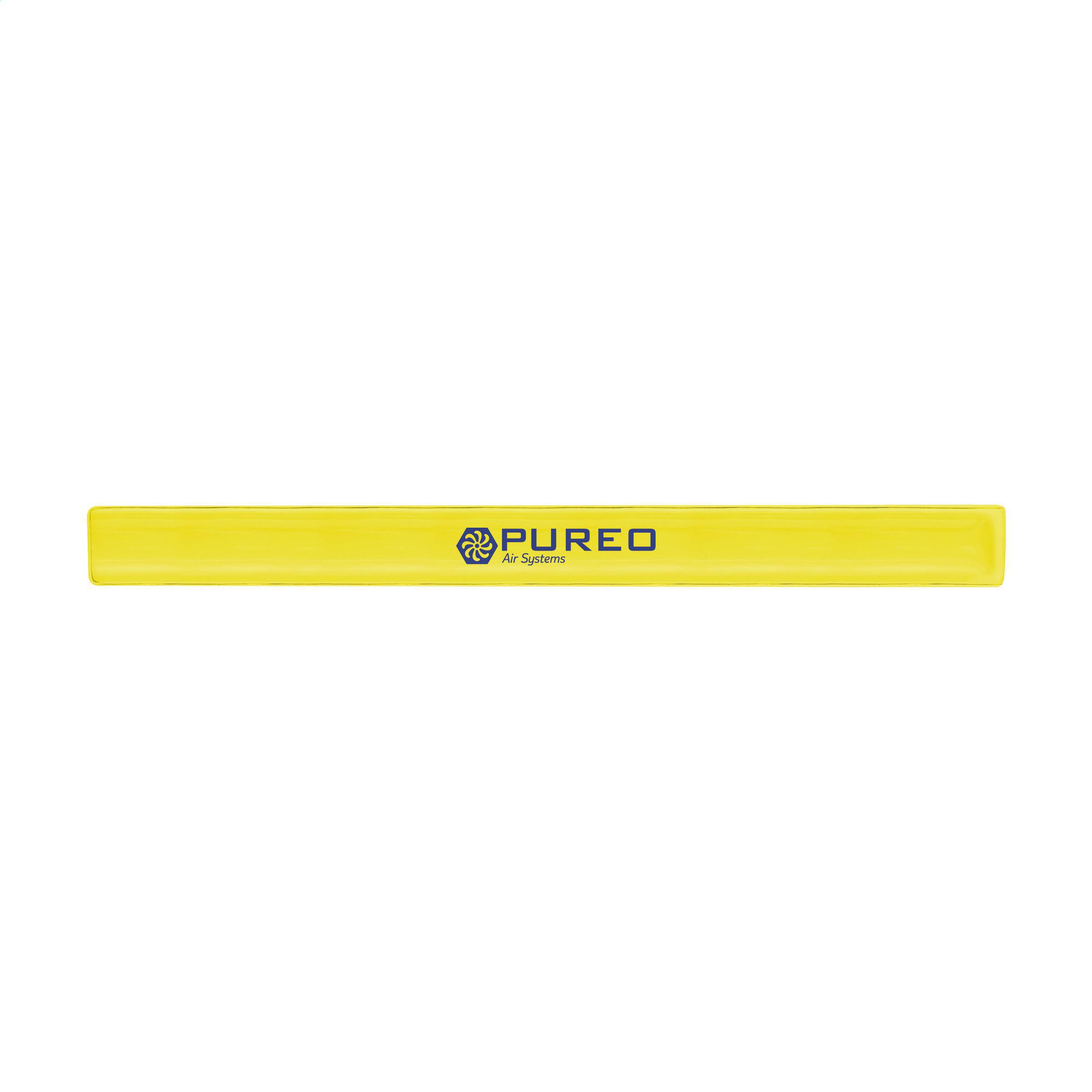 Vue 2 de SnapWrap bracelet PVC