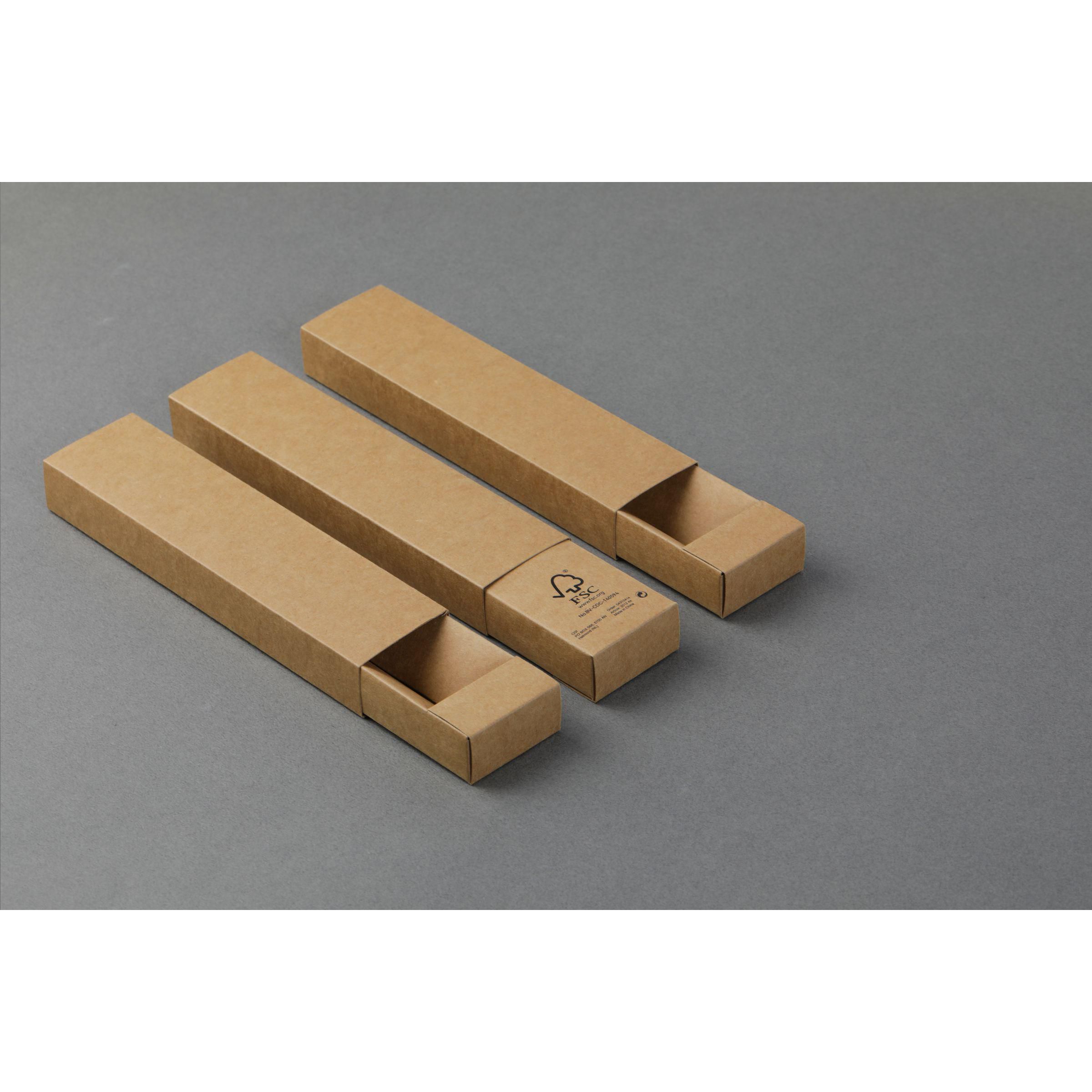 Vue 3 de Gift Box Kraft Paper emballage cadeau