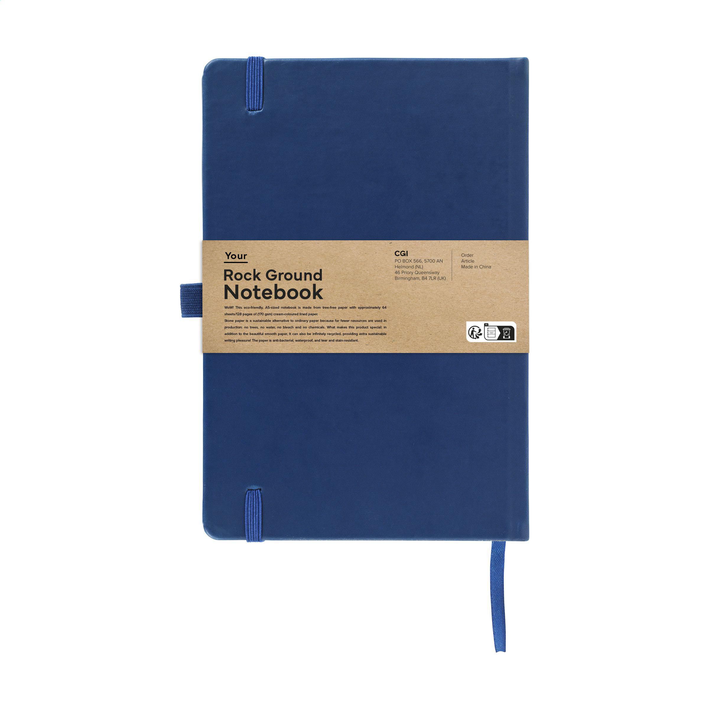 Vue 7 de Rock Ground Notebook A5 carnet de notes