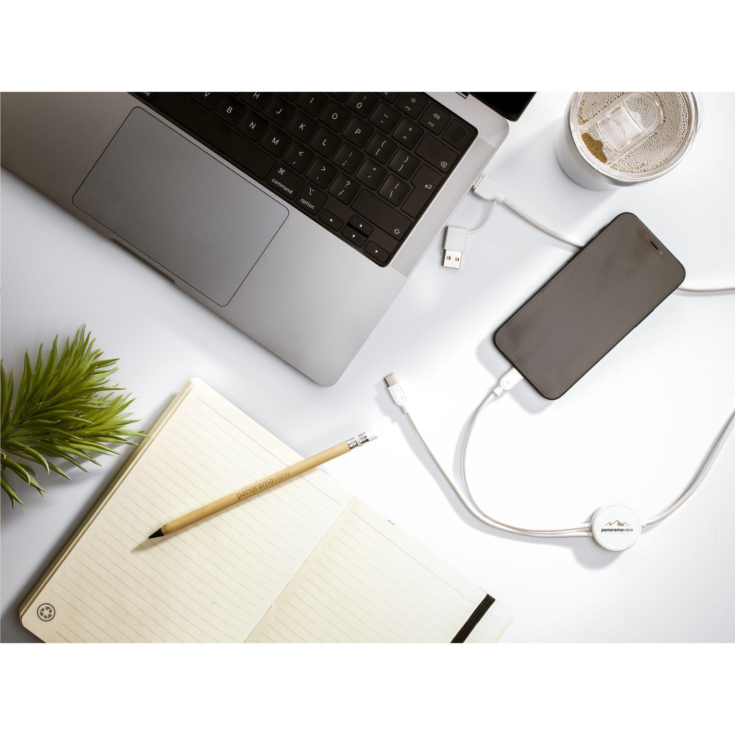 Vue 7 de Charging Cable RCS Recycled ABS-TPE câble de charge