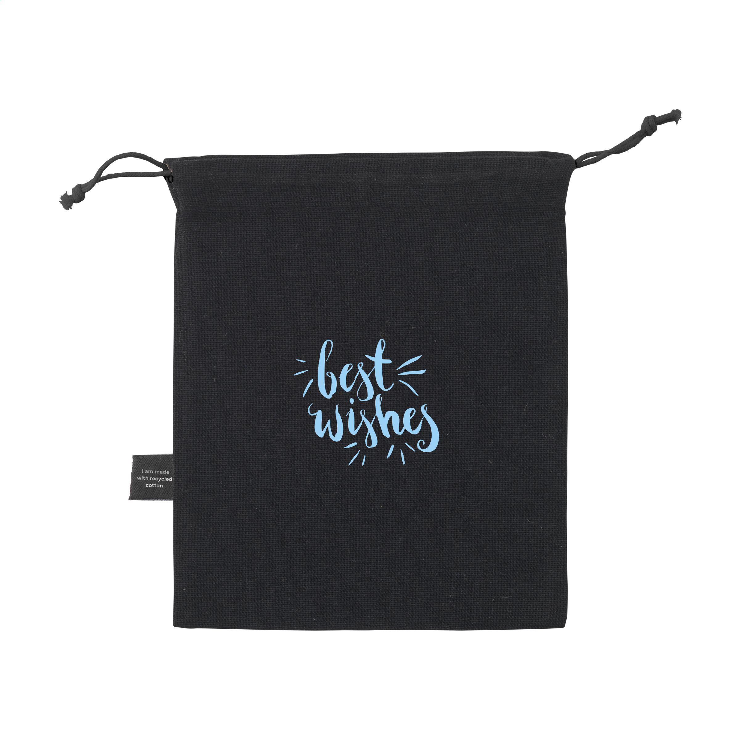 Vue 3 de Gift Pouch GRS Recycled Cotton (150 g/m²) S