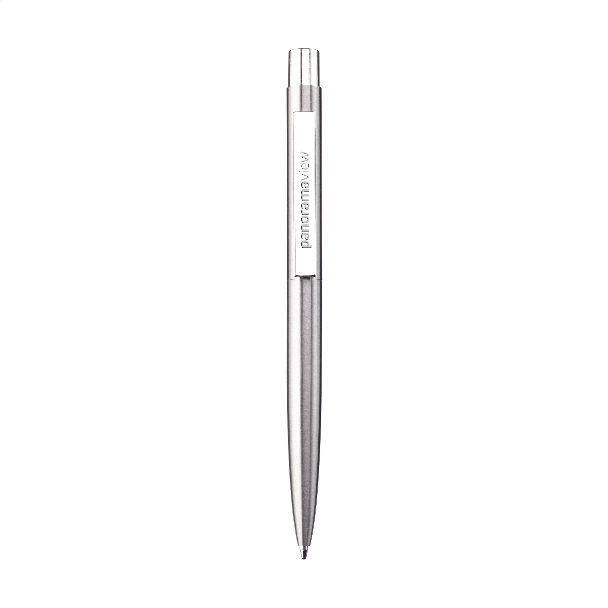 Vue 4 de Bellamy Pen Recycled Stainless Steel stylo