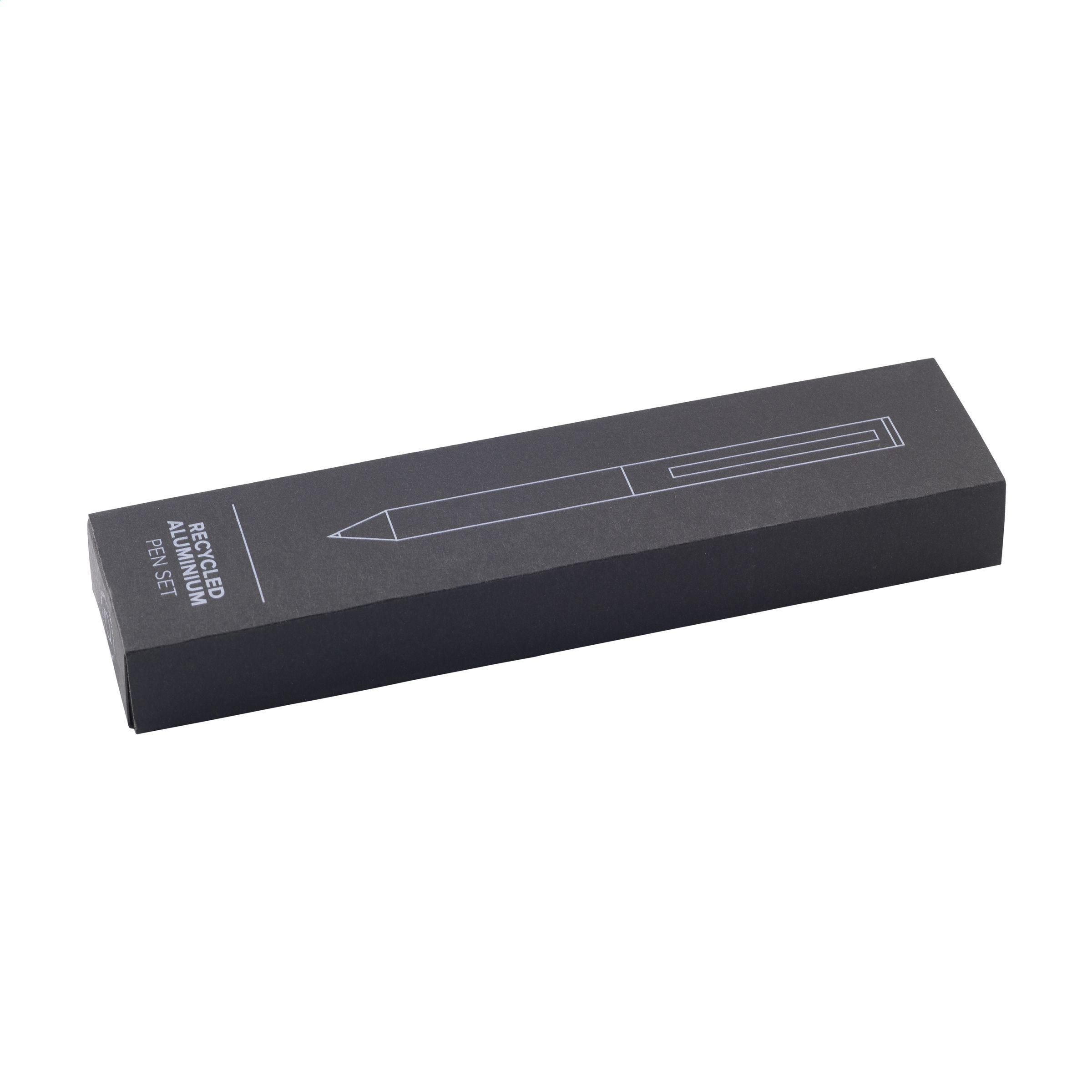 Vue 2 de Hudson Pen Recycled Alu stylo